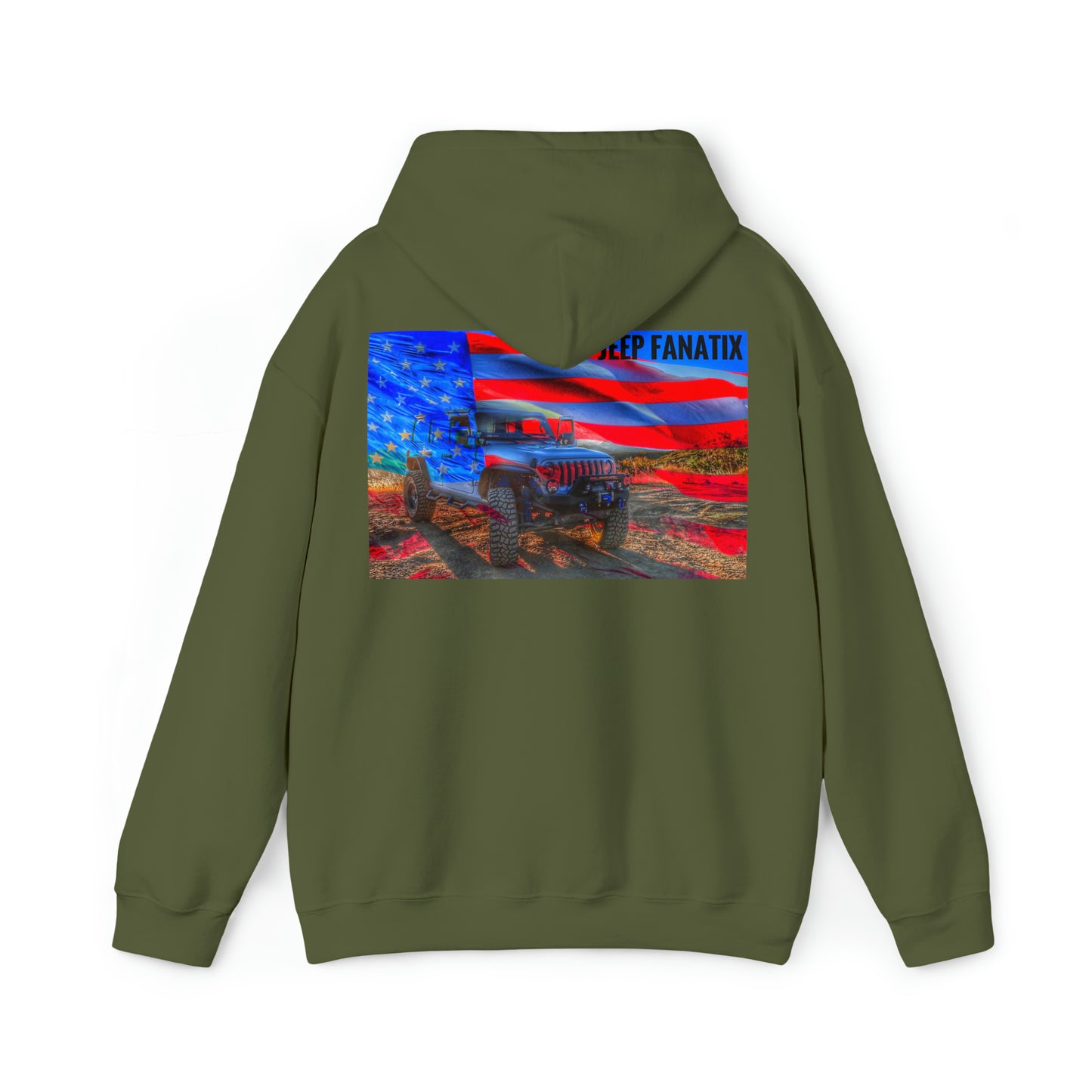 Unisex Heavy Blend™ Hooded Sweatshirt American Jeep