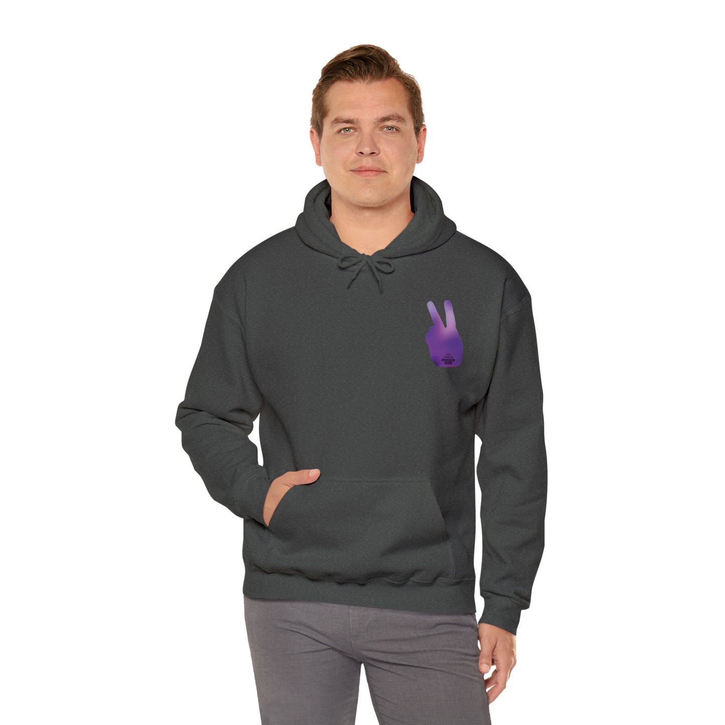 Unisex Heavy Blend™ Hooded Sweatshirt Purple Crush