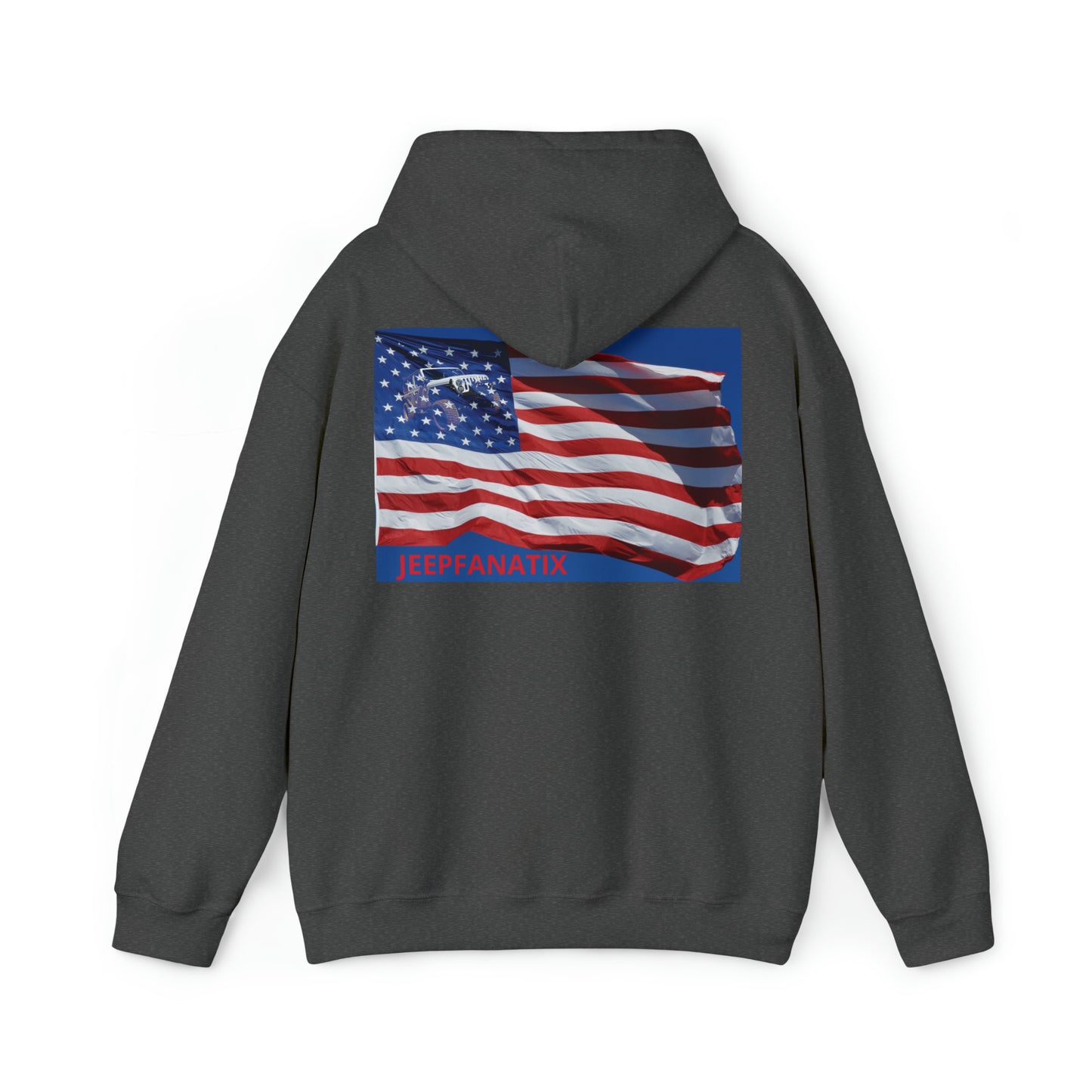 Stars, Stripes and Jeeps Unisex Heavy Blend™ Hooded Sweatshirt