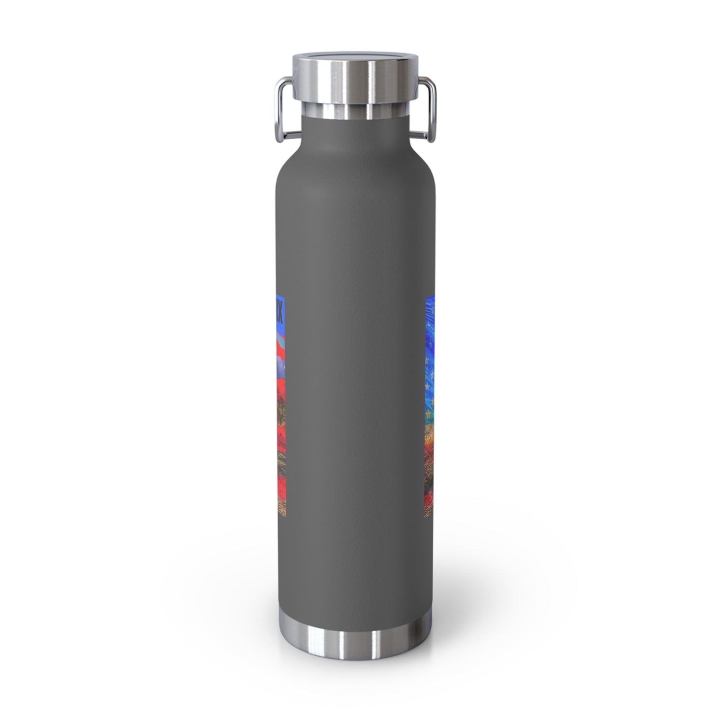 Copper Vacuum Insulated Bottle, 22oz American Jeep