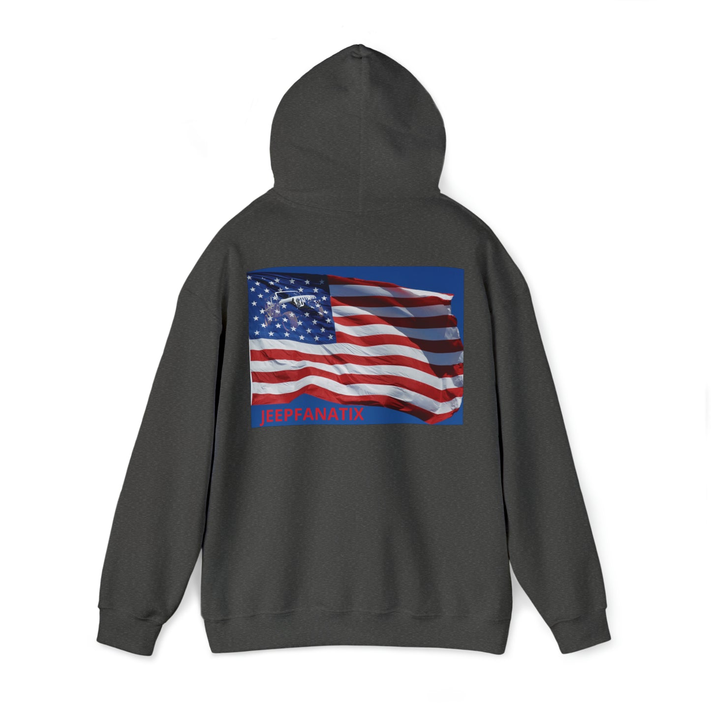 Stars, Stripes and Jeeps Unisex Heavy Blend™ Hooded Sweatshirt