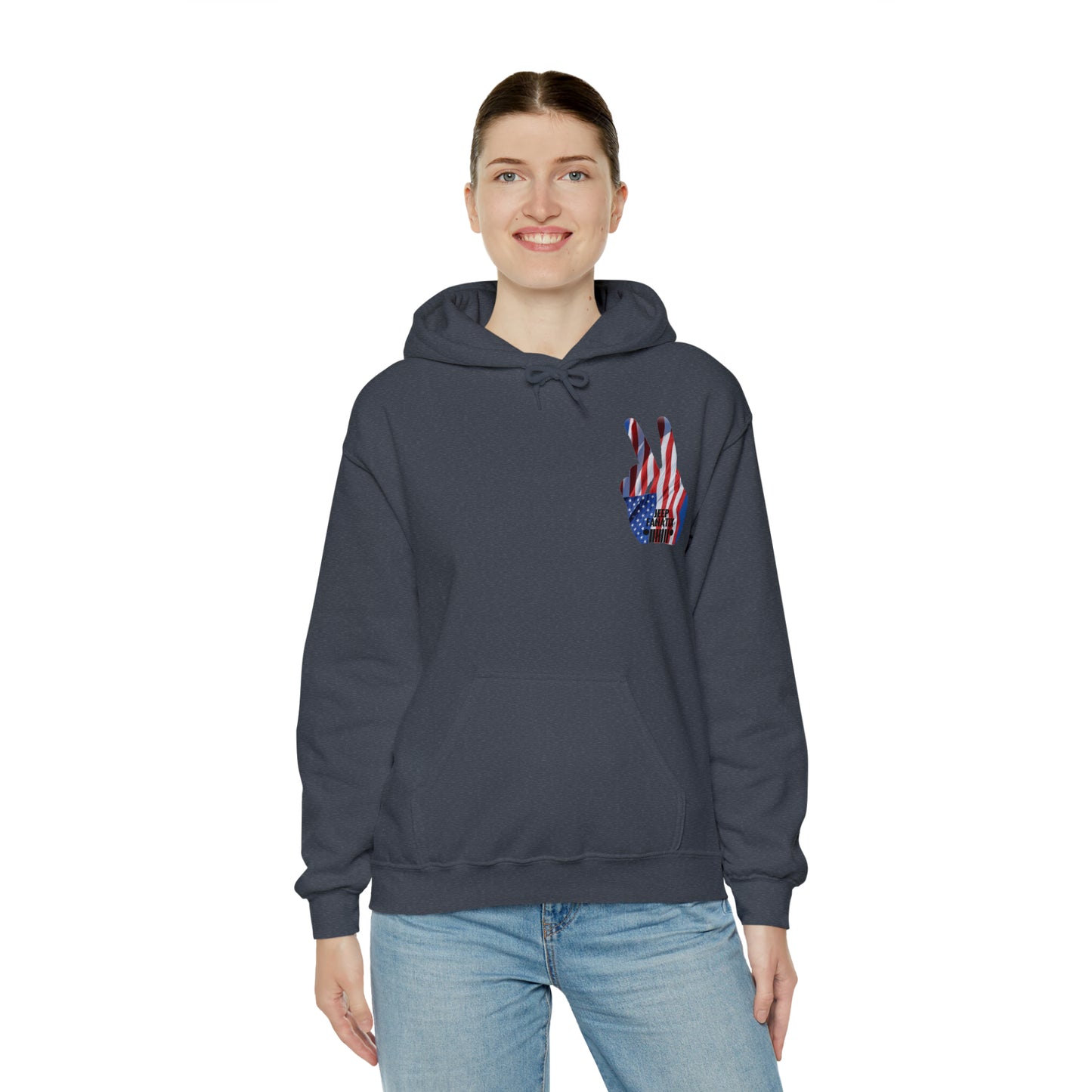 Unisex Heavy Blend™ Hooded Sweatshirt American Jeep