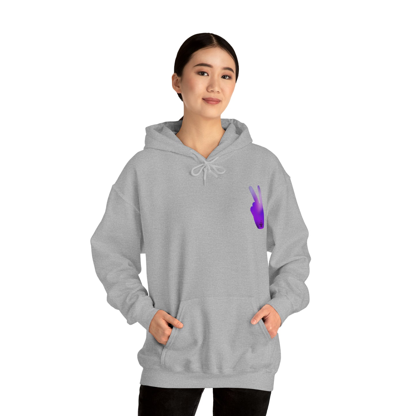 Unisex Heavy Blend™ Hooded Sweatshirt Purple Crush