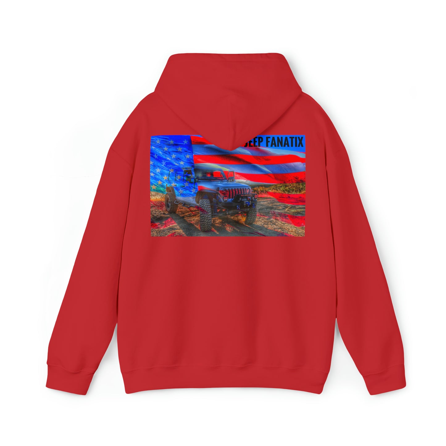 Unisex Heavy Blend™ Hooded Sweatshirt American Jeep