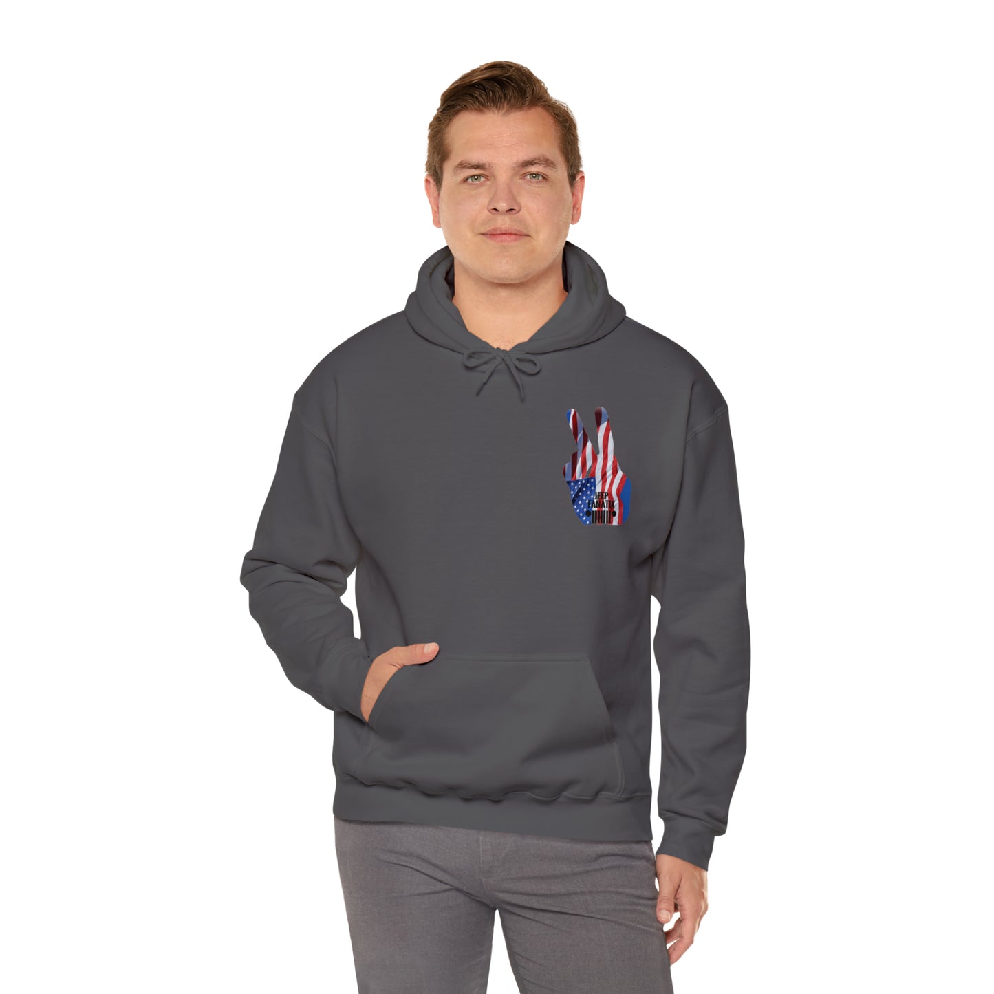 Unisex Heavy Blend™ Hooded Sweatshirt American Jeep