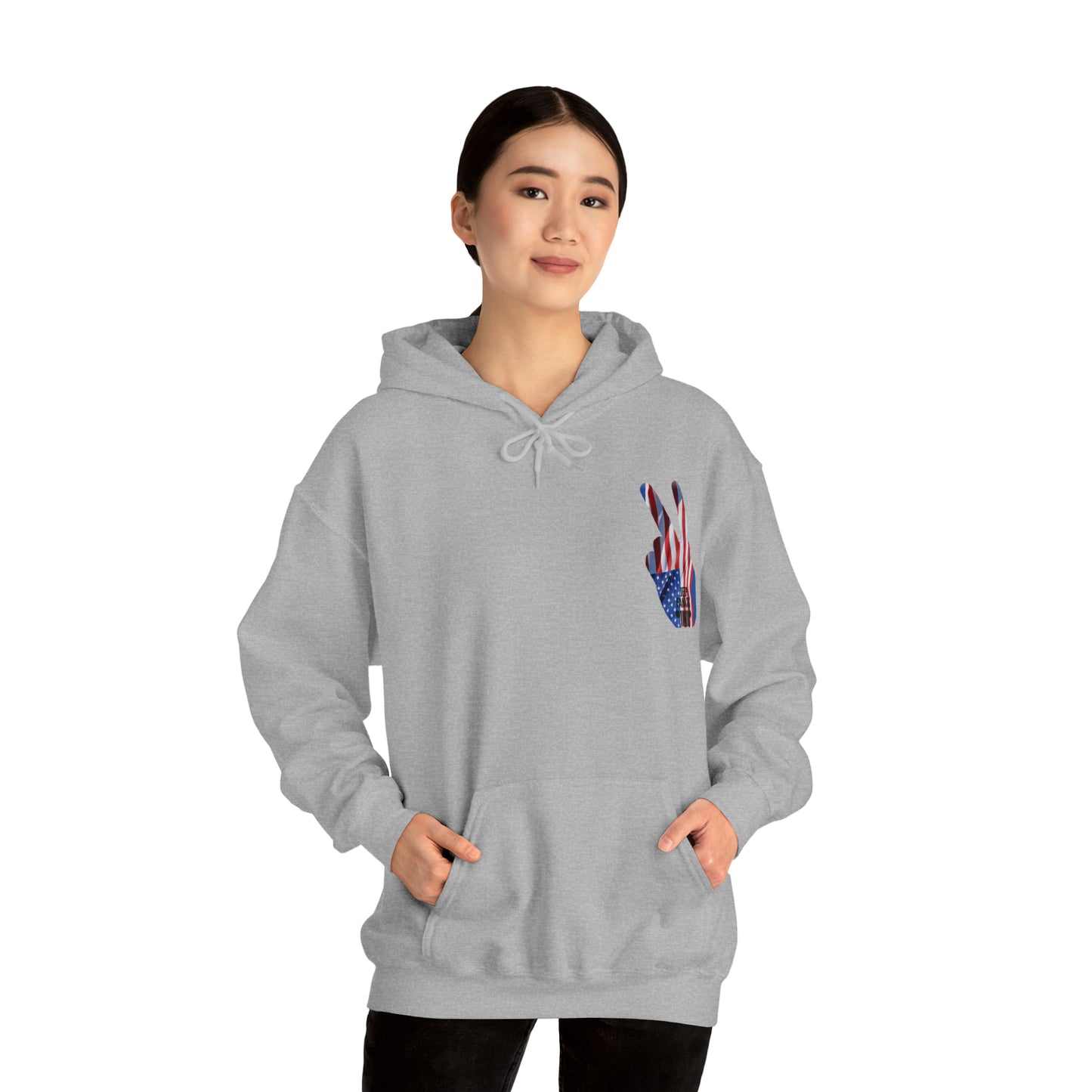 Unisex Heavy Blend™ Hooded Sweatshirt Stars, Stripes and Jeeps