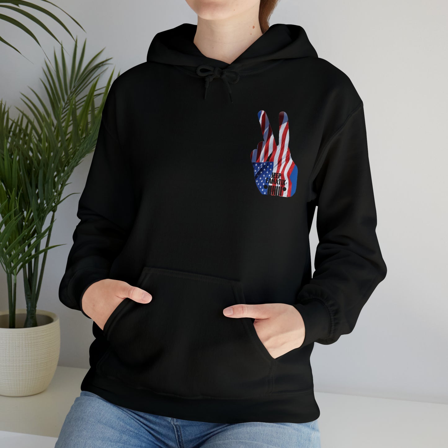 Unisex Heavy Blend™ Hooded Sweatshirt American Jeep