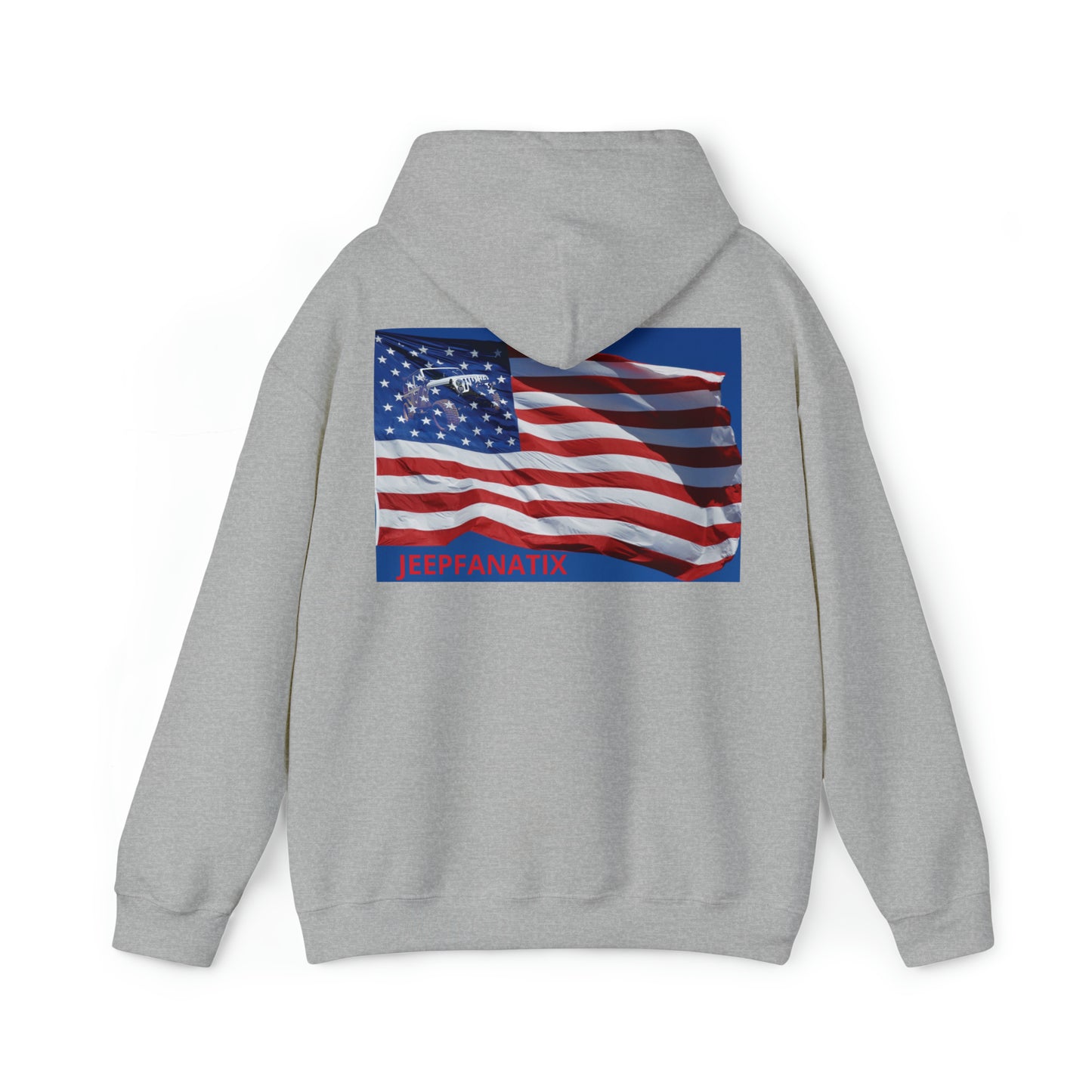 Stars, Stripes and Jeeps Unisex Heavy Blend™ Hooded Sweatshirt