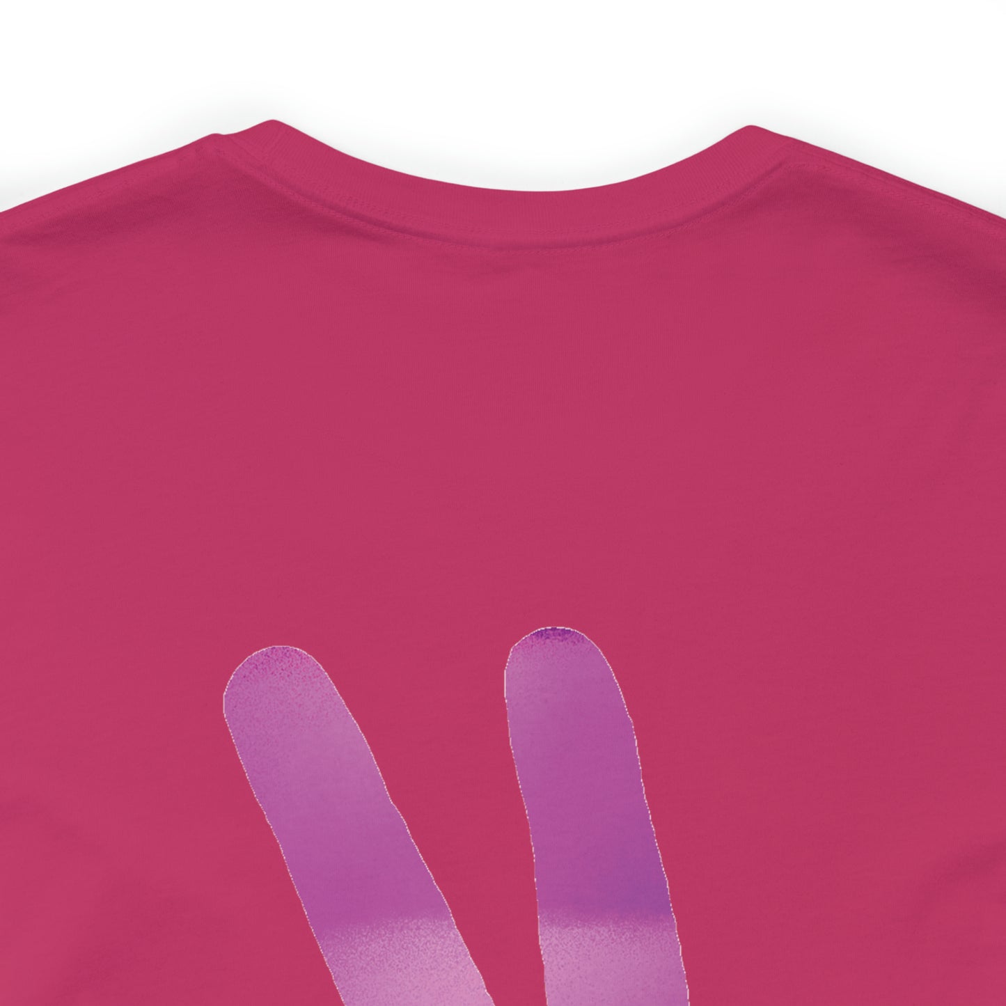 Unisex Jersey Short Sleeve Tee Pink Jeep Wave