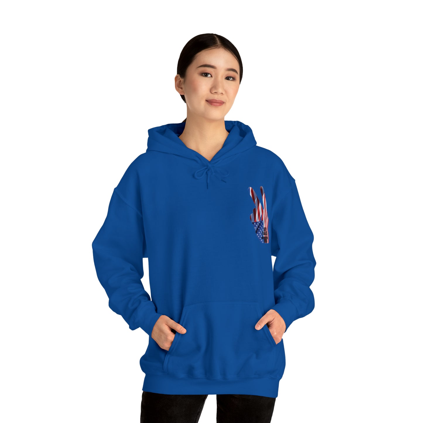 Unisex Heavy Blend™ Hooded Sweatshirt Stars, Stripes and Jeeps