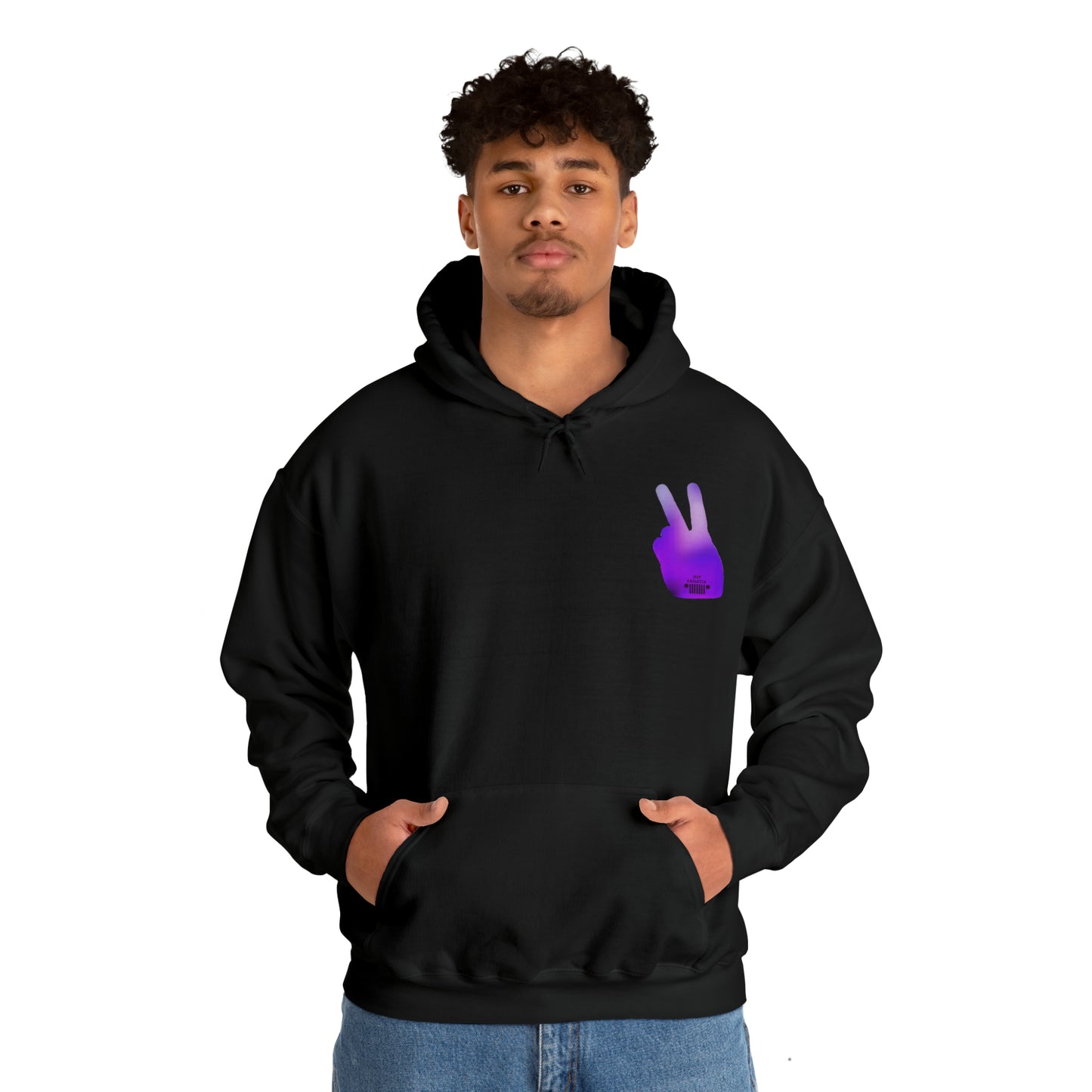 Unisex Heavy Blend™ Hooded Sweatshirt Purple Crush