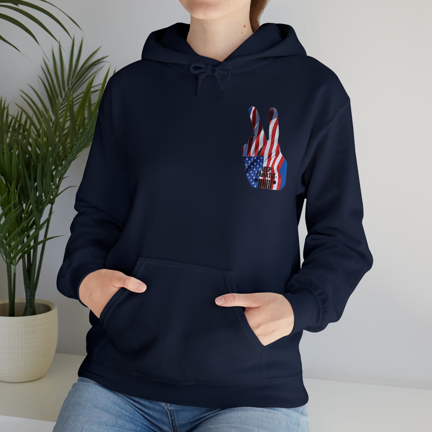 Unisex Heavy Blend™ Hooded Sweatshirt American Jeep