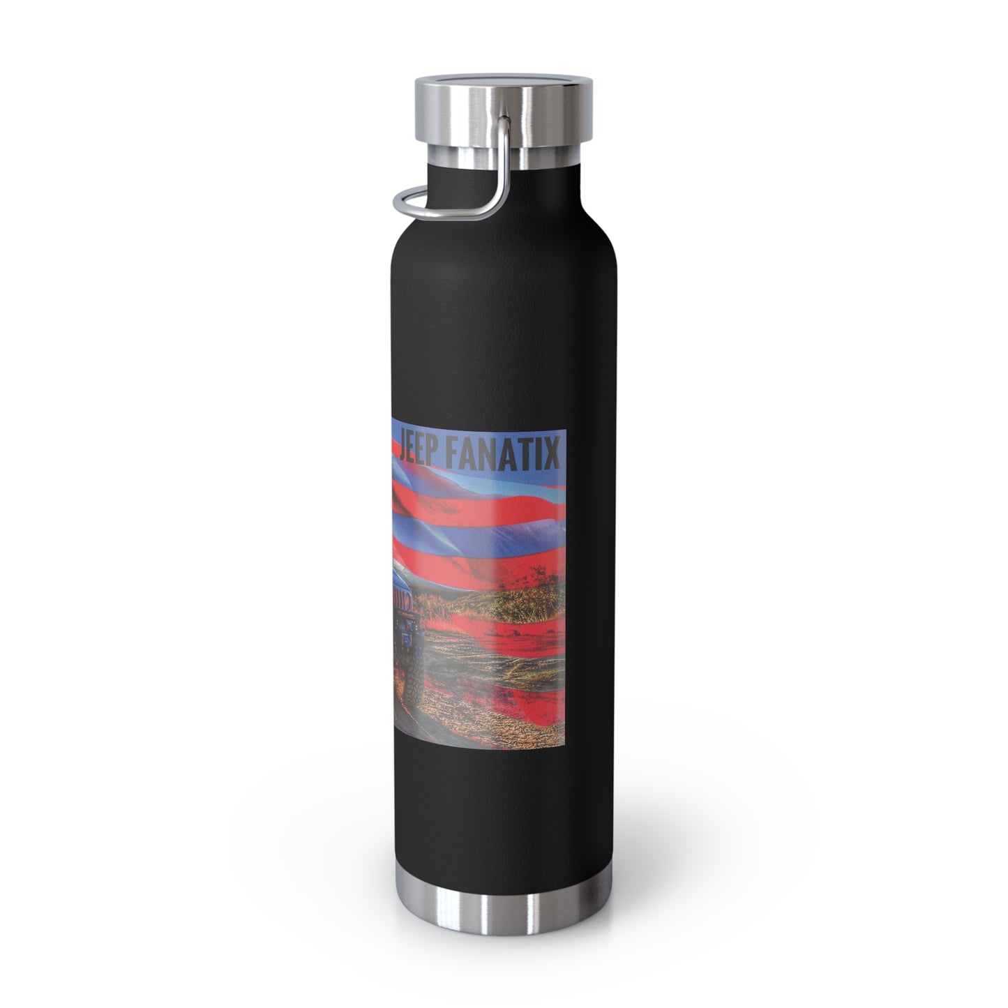 American Jeep Copper Vacuum Insulated Bottle, 22oz