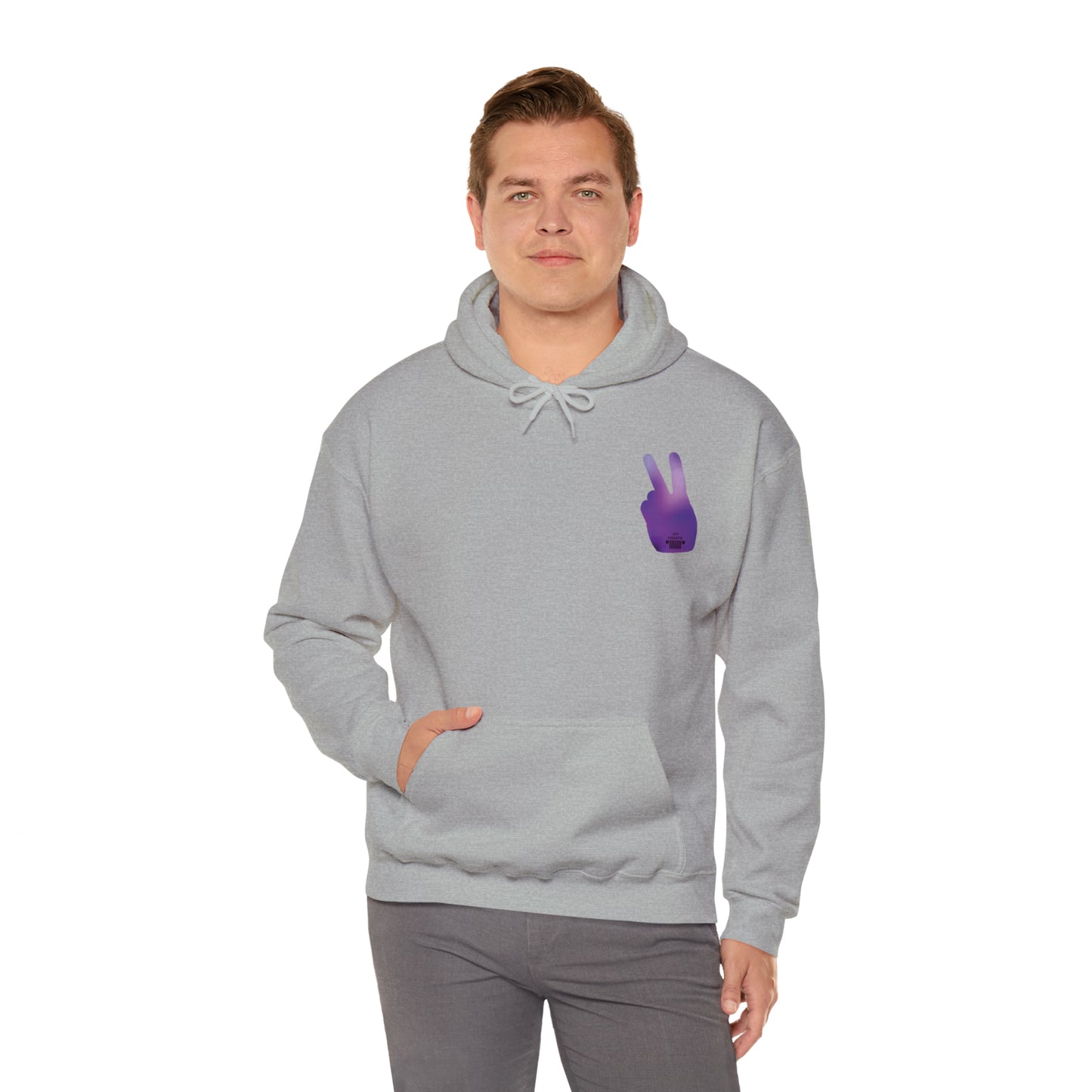 Unisex Heavy Blend™ Hooded Sweatshirt Purple Crush