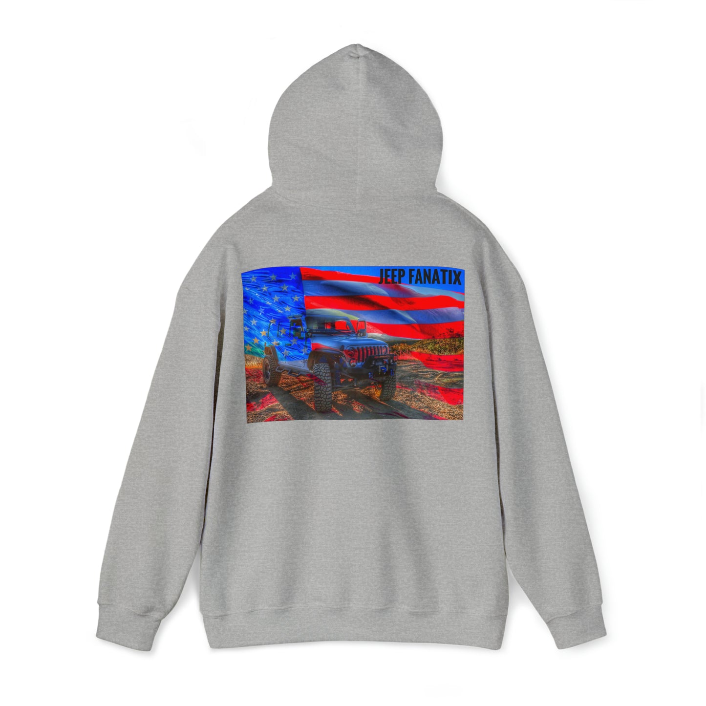 Unisex Heavy Blend™ Hooded Sweatshirt American Jeep