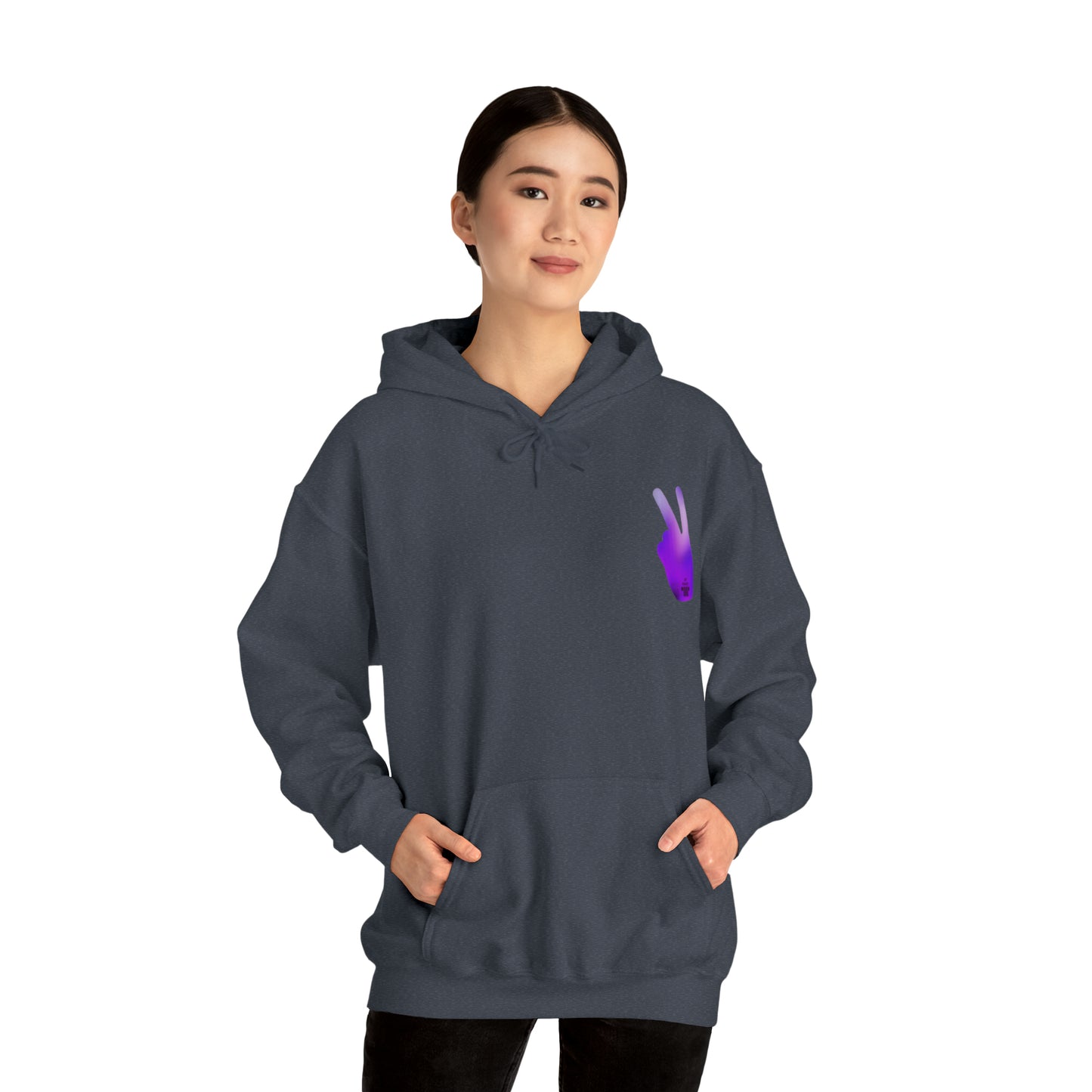 Unisex Heavy Blend™ Hooded Sweatshirt Purple Crush