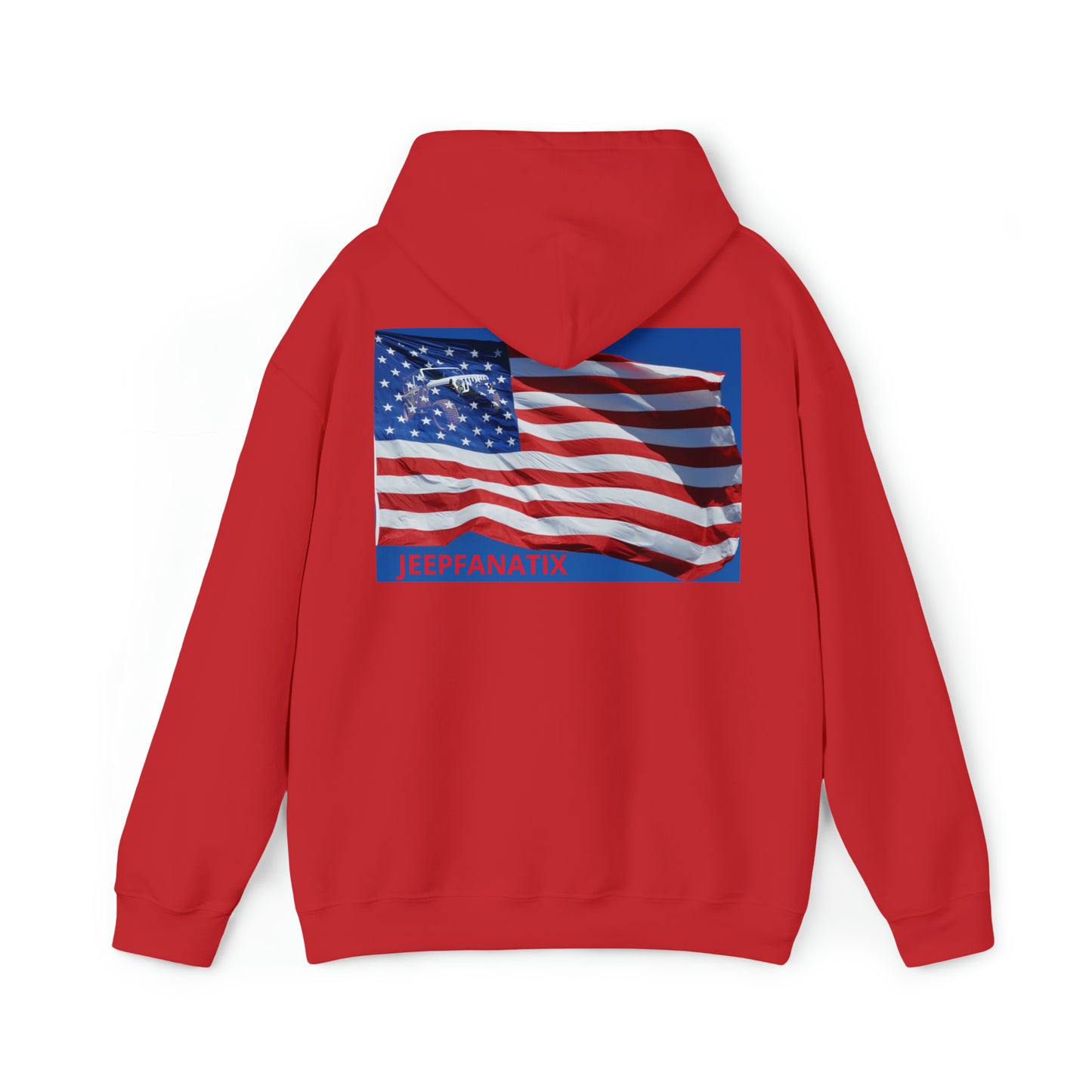 Unisex Heavy Blend™ Hooded Sweatshirt Stars, Stripes and Jeeps