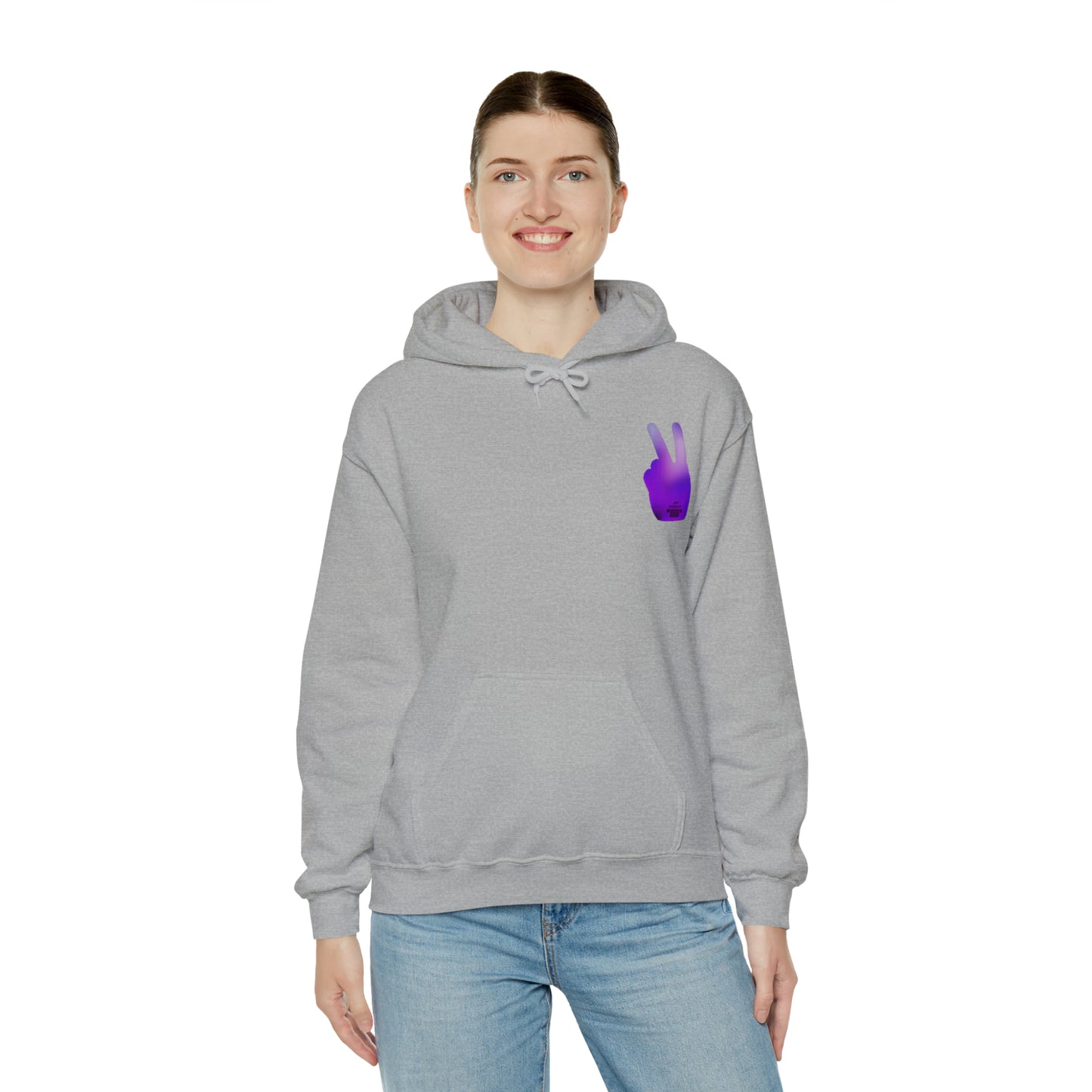 Unisex Heavy Blend™ Hooded Sweatshirt Purple Crush