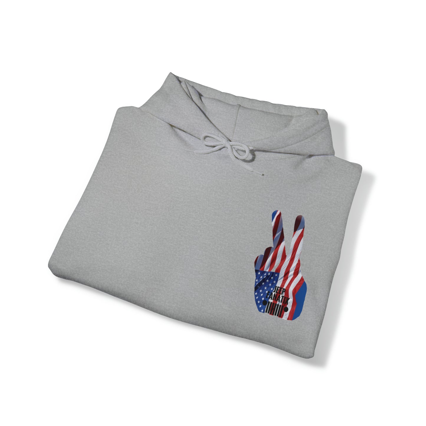 Stars, Stripes and Jeeps Unisex Heavy Blend™ Hooded Sweatshirt