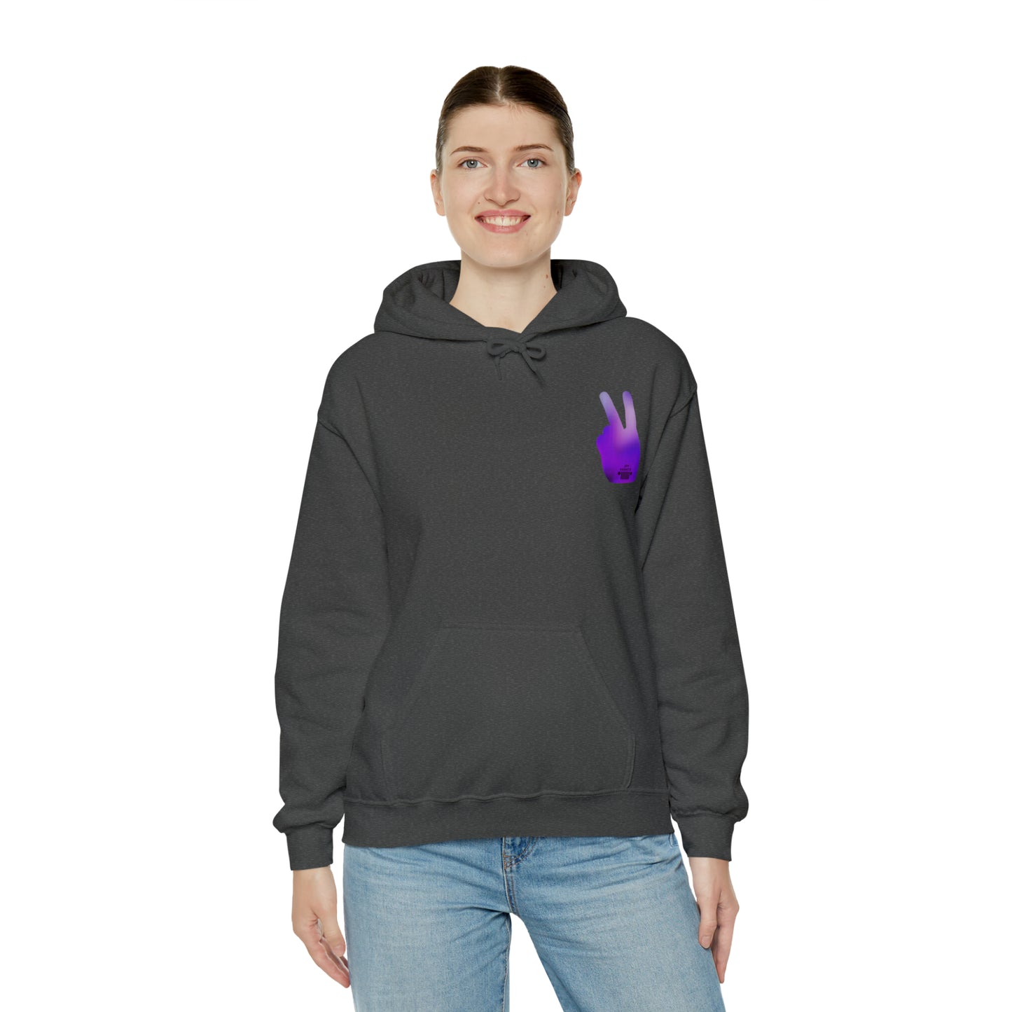 Unisex Heavy Blend™ Hooded Sweatshirt Purple Crush