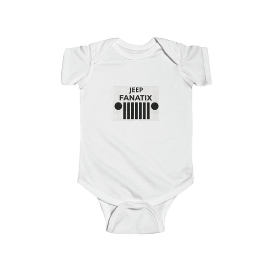 Infant Fine Jersey Bodysuit Jeep Grill