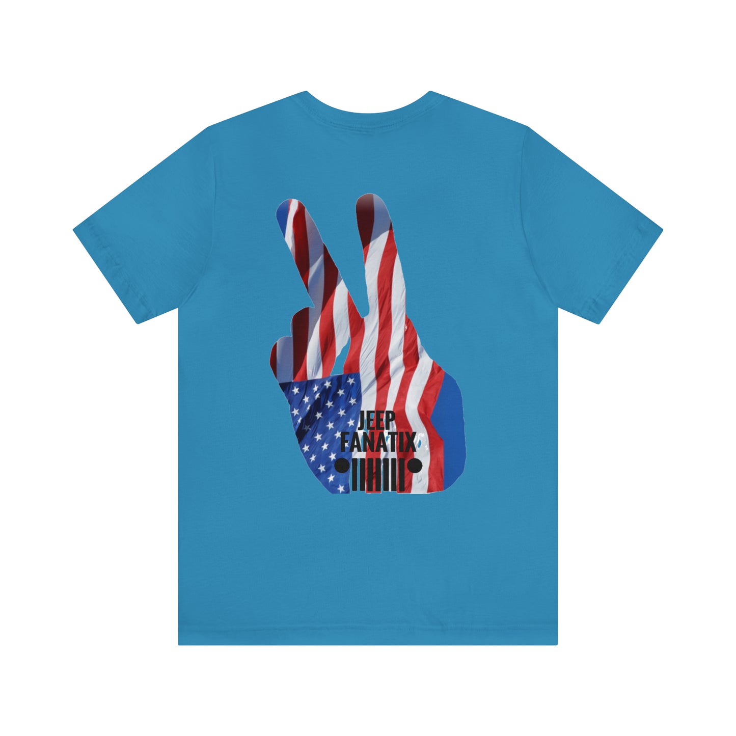 American Jeep Wave Unisex Jersey Short Sleeve Tee