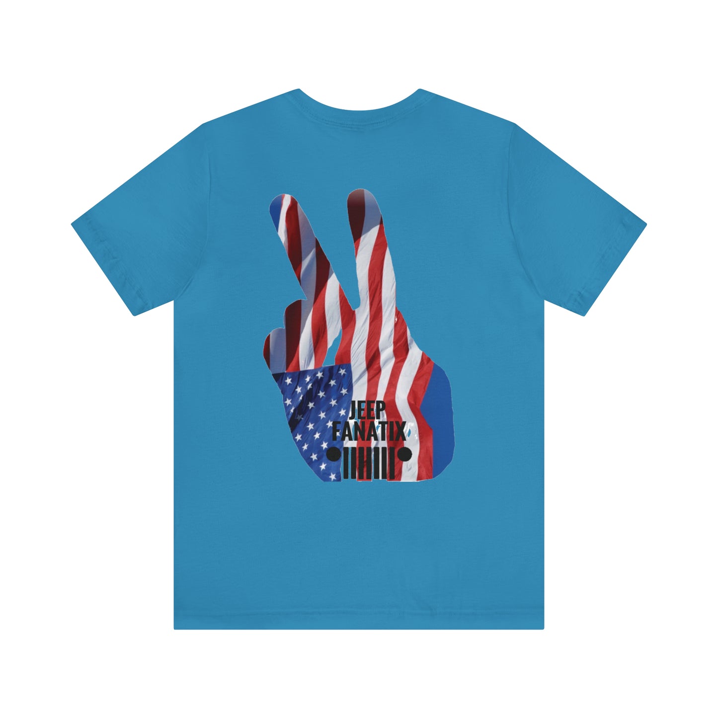 Unisex Jersey Short Sleeve Tee American Jeep Wave