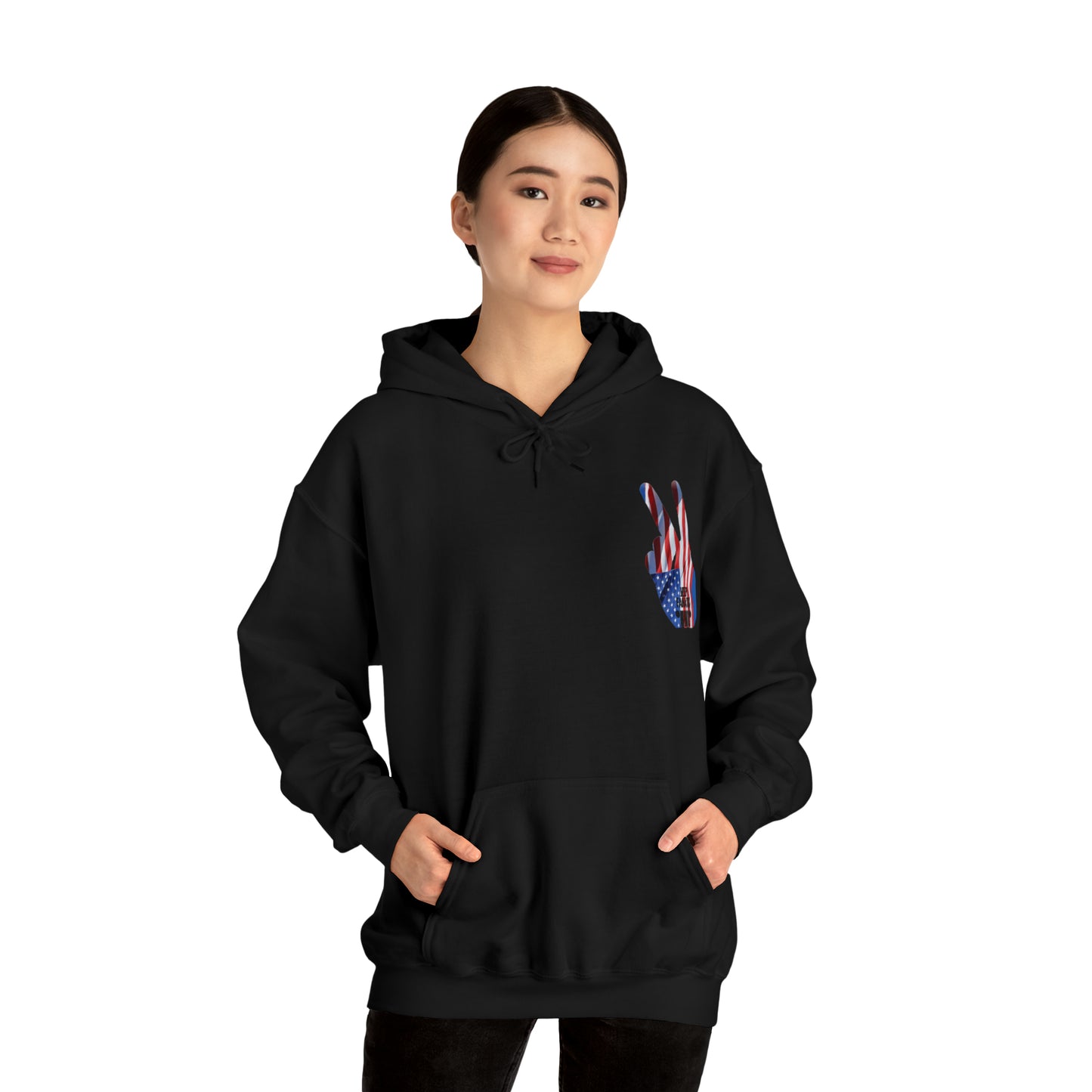 Unisex Heavy Blend™ Hooded Sweatshirt Stars, Stripes and Jeeps