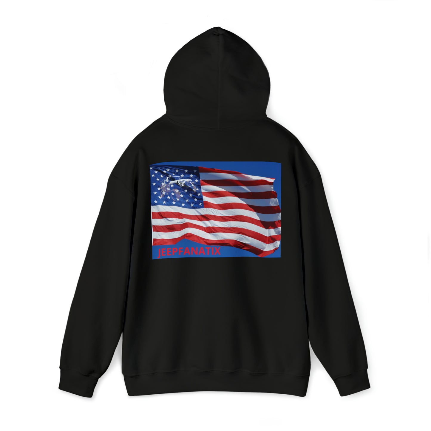 Unisex Heavy Blend™ Hooded Sweatshirt Stars, Stripes and Jeeps