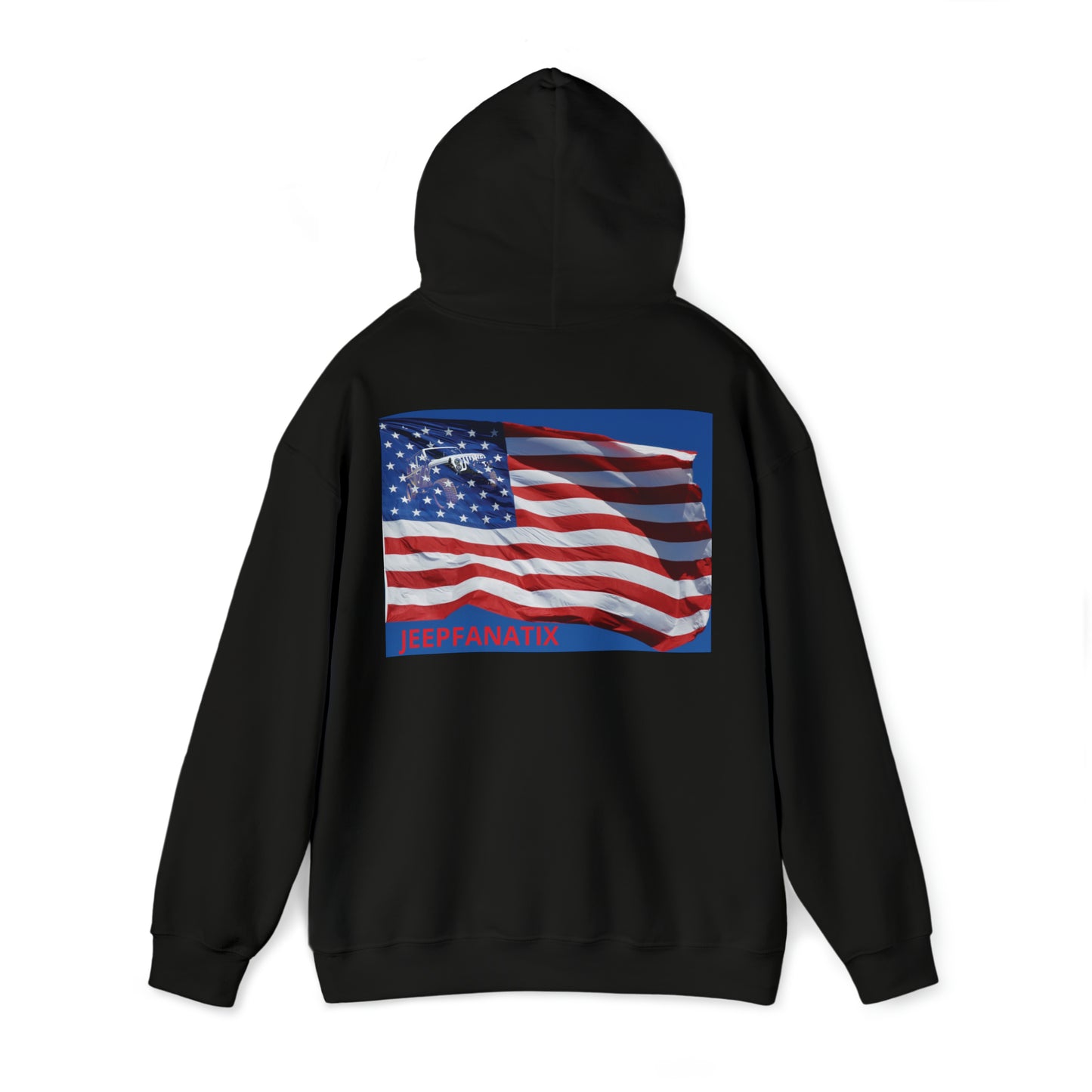 Stars, Stripes and Jeeps Unisex Heavy Blend™ Hooded Sweatshirt