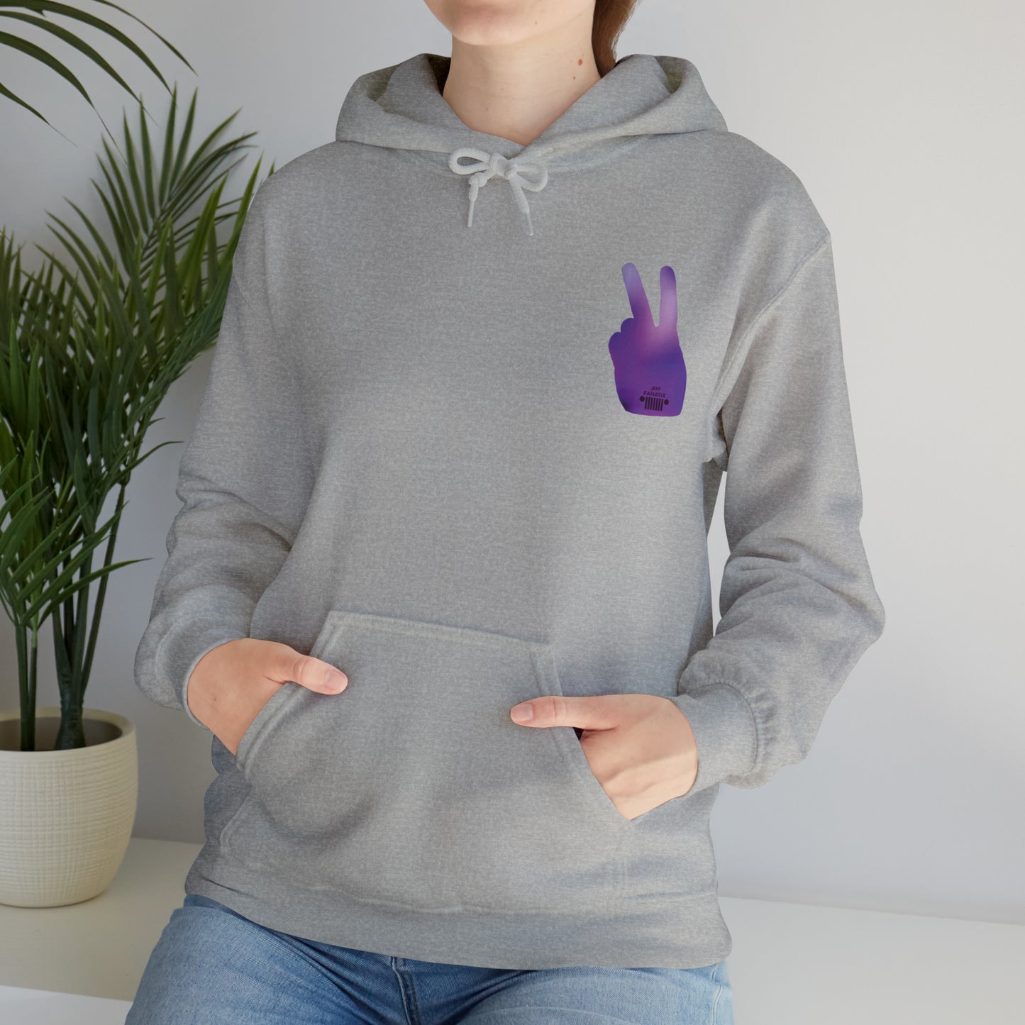 Unisex Heavy Blend™ Hooded Sweatshirt Purple Crush