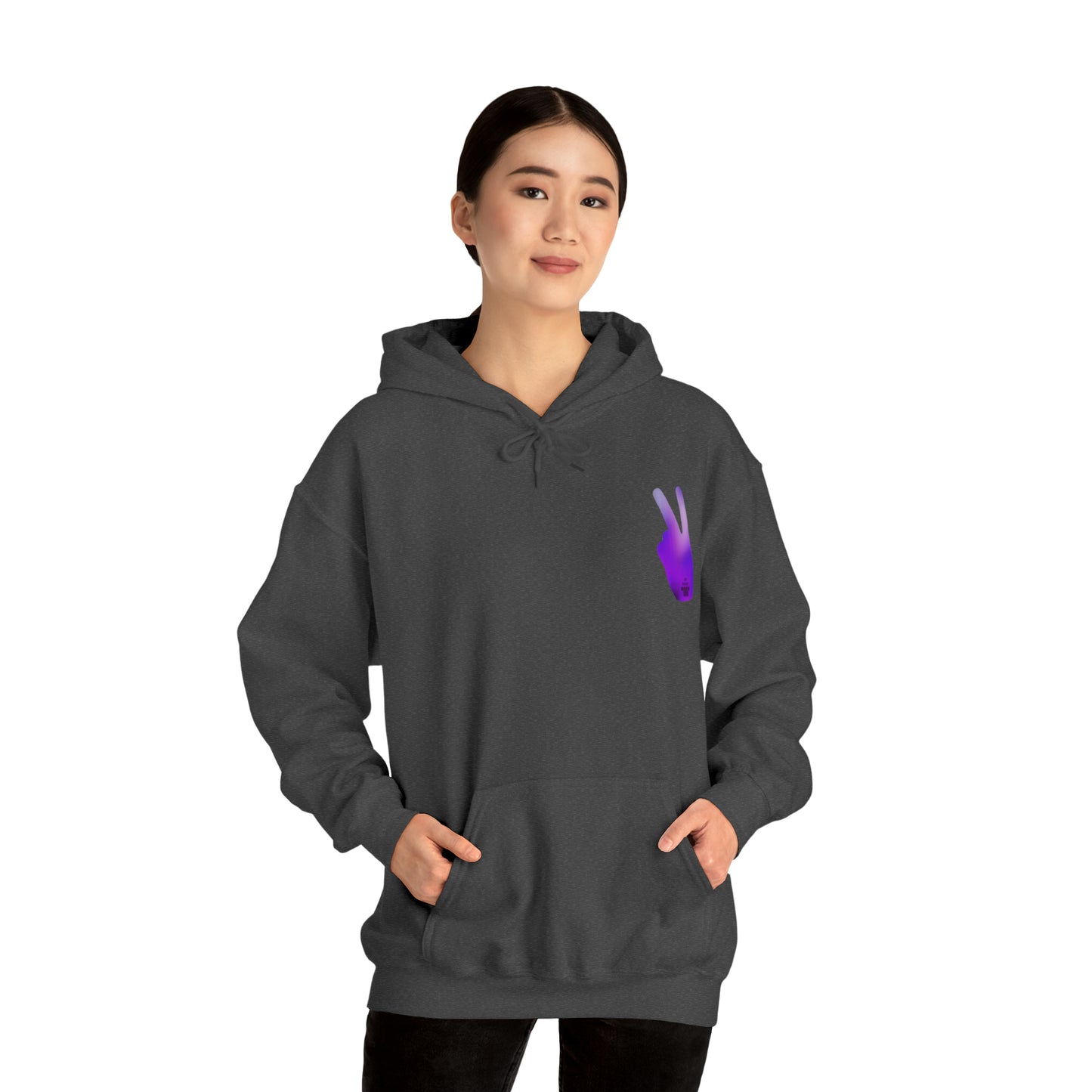 Unisex Heavy Blend™ Hooded Sweatshirt Purple Crush