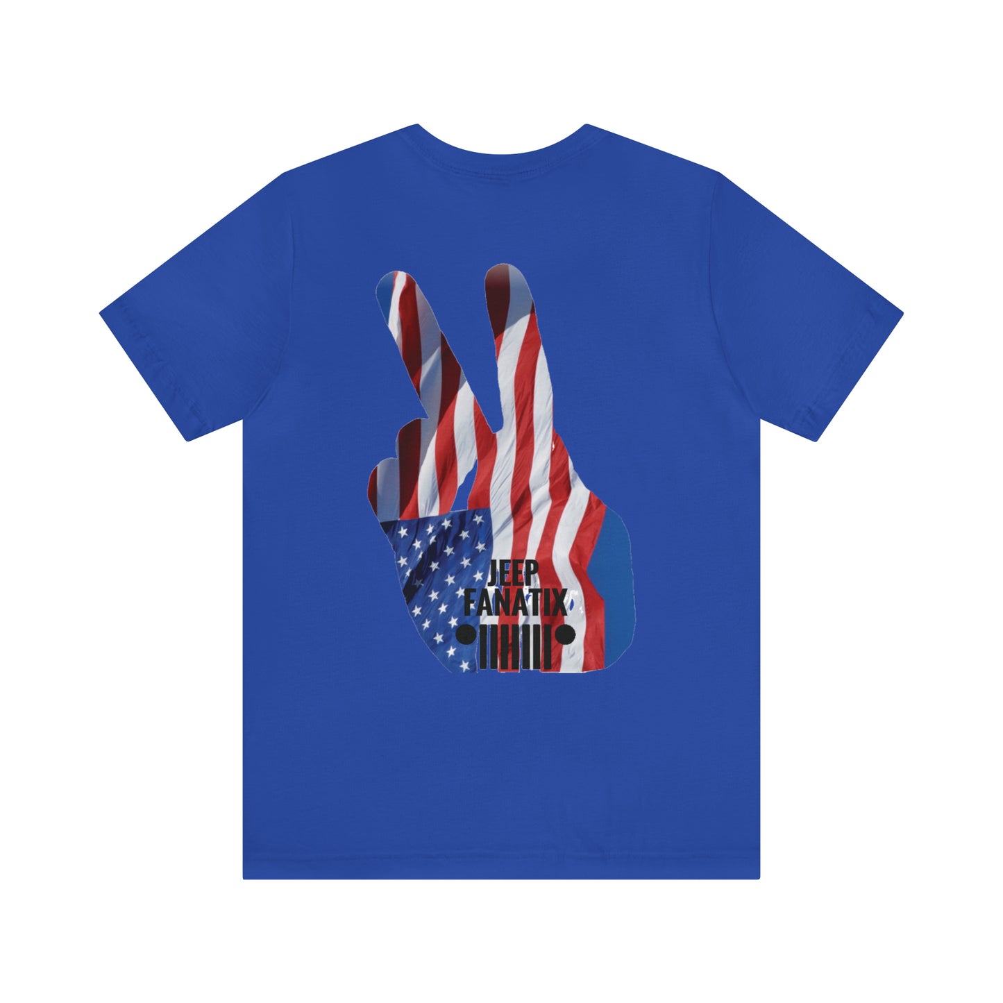 Unisex Jersey Short Sleeve Tee American Jeep Wave