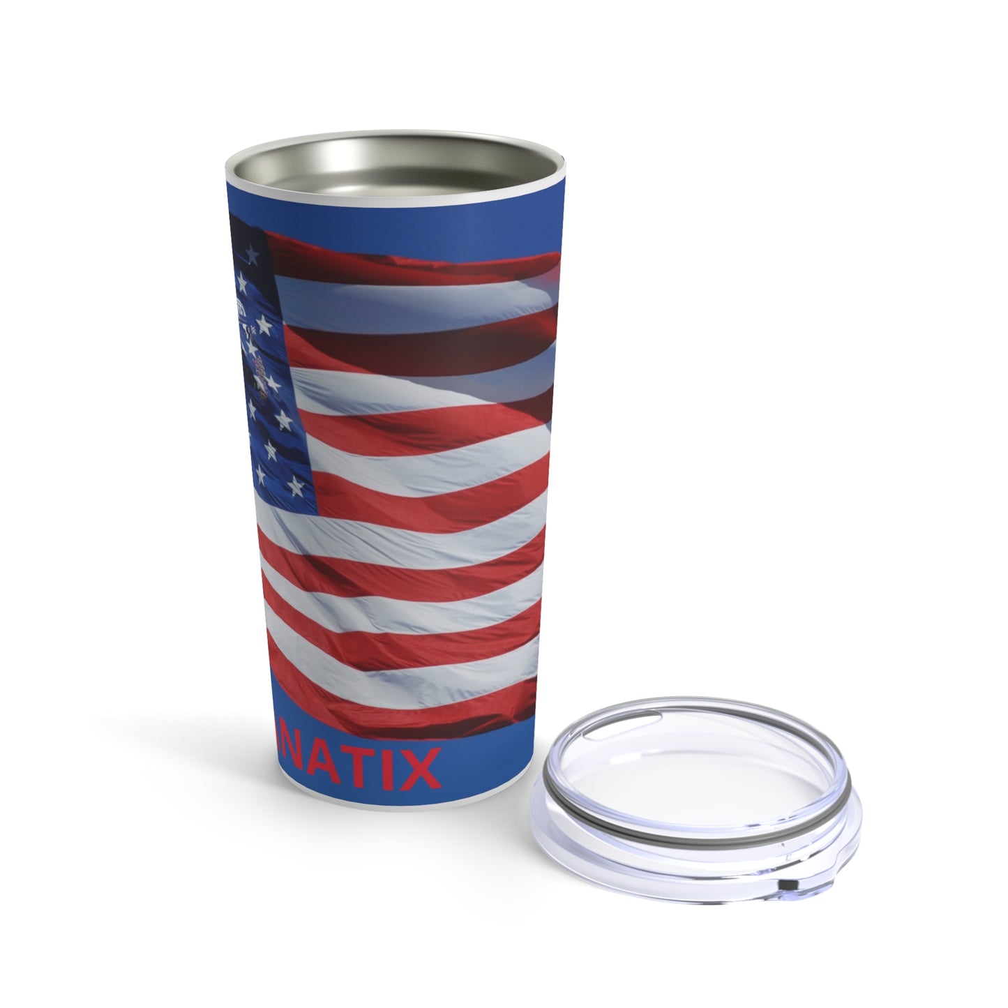 Tumbler 20oz Stars, Stripes and Jeeps