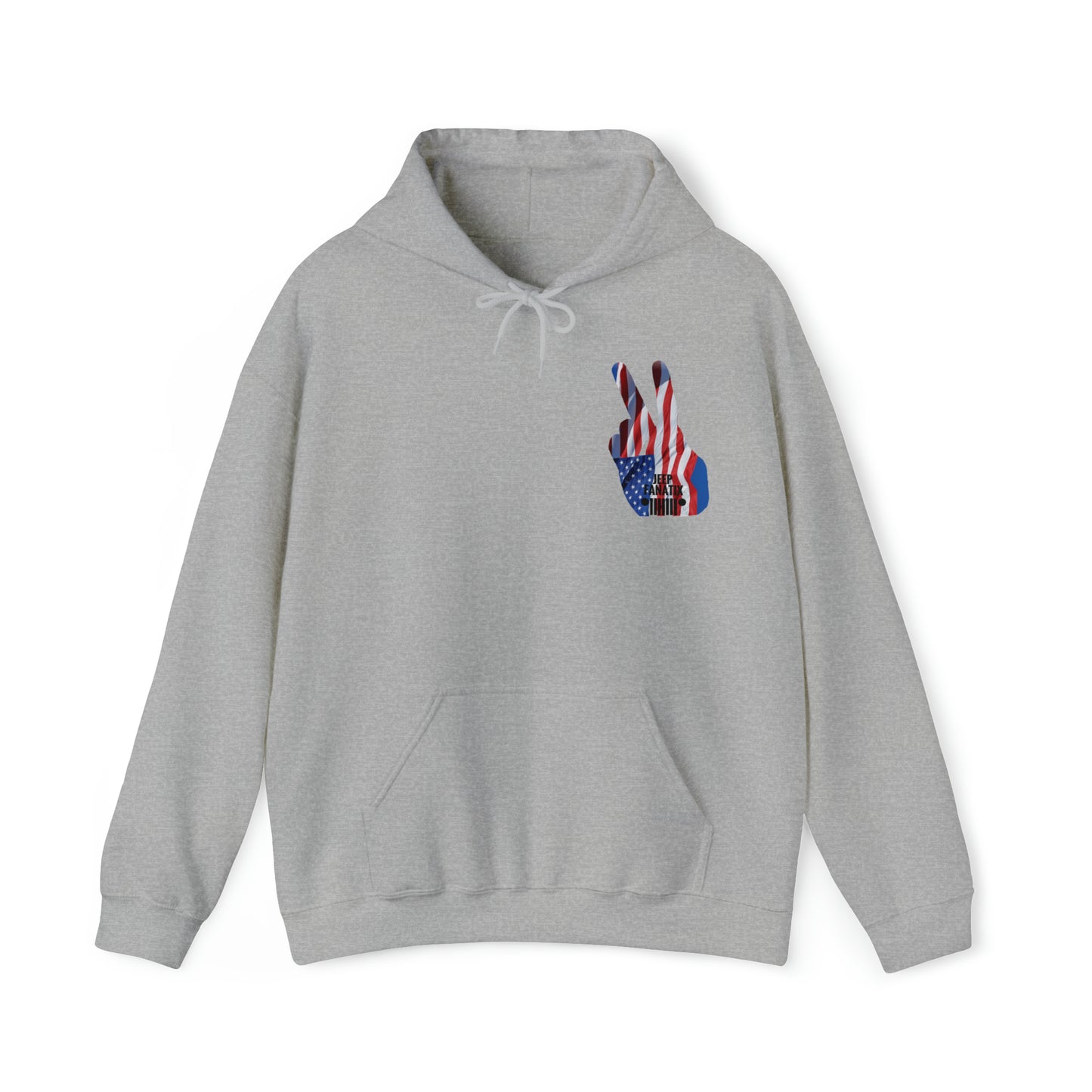 Unisex Heavy Blend™ Hooded Sweatshirt American Jeep