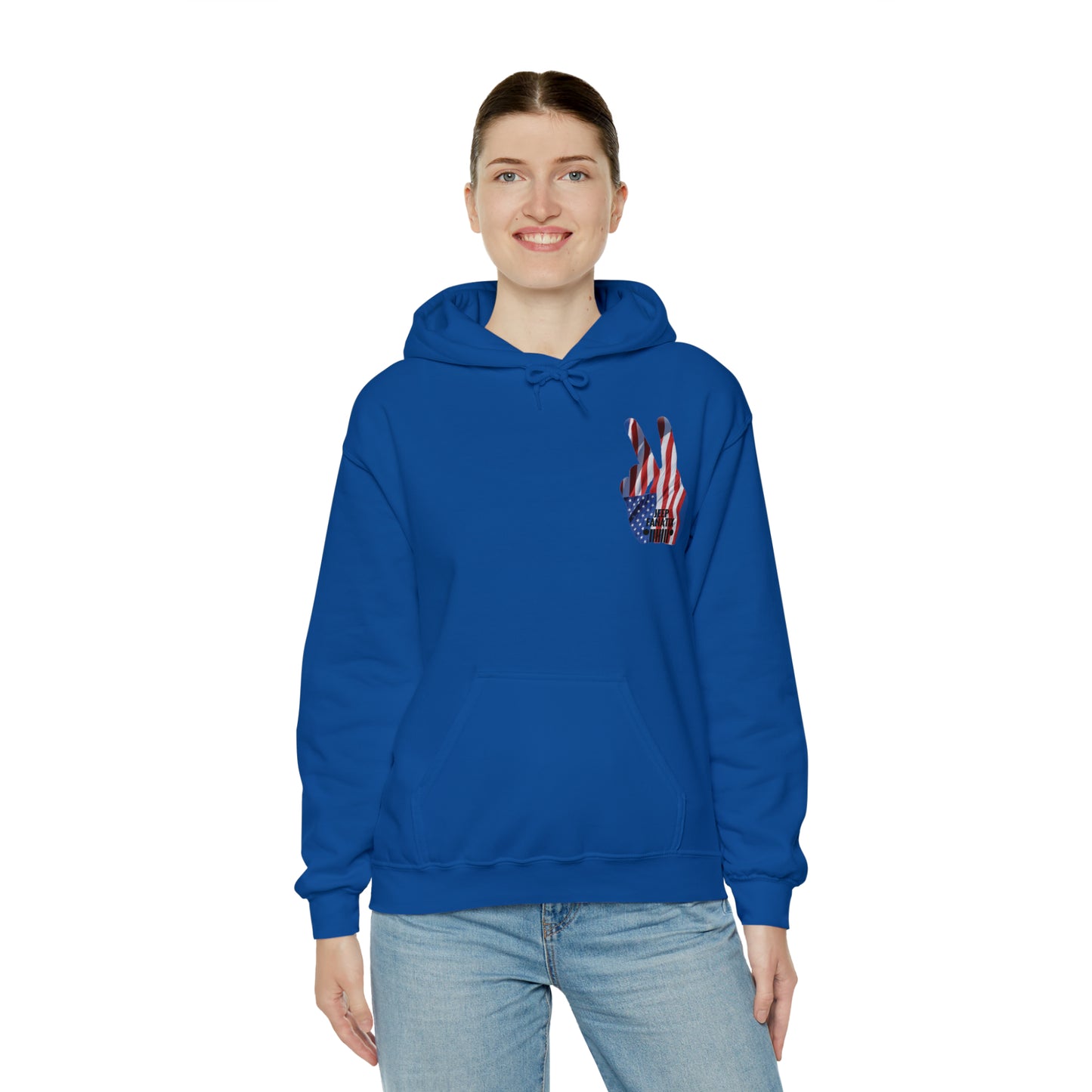 Unisex Heavy Blend™ Hooded Sweatshirt American Jeep Wave