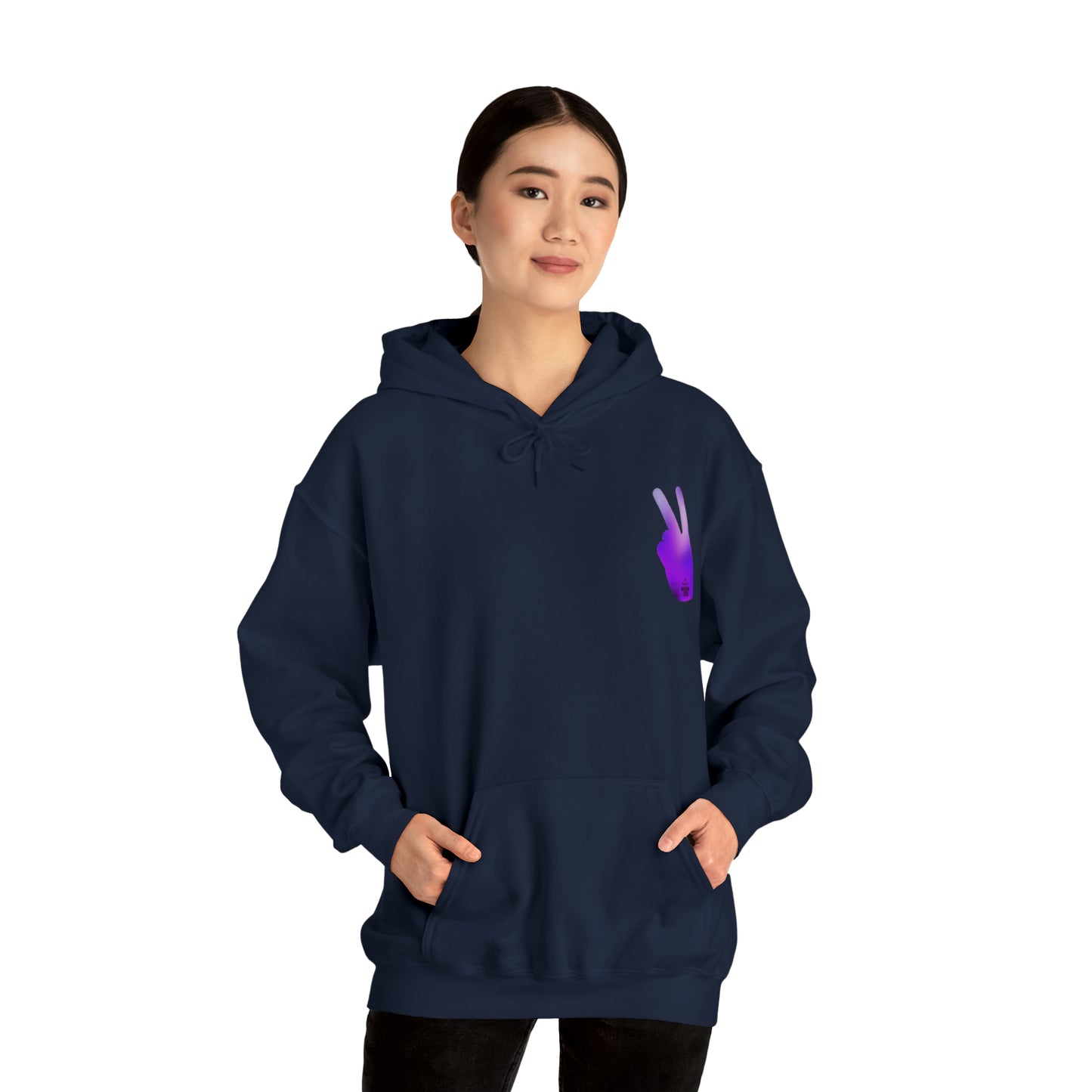 Unisex Heavy Blend™ Hooded Sweatshirt Purple Crush