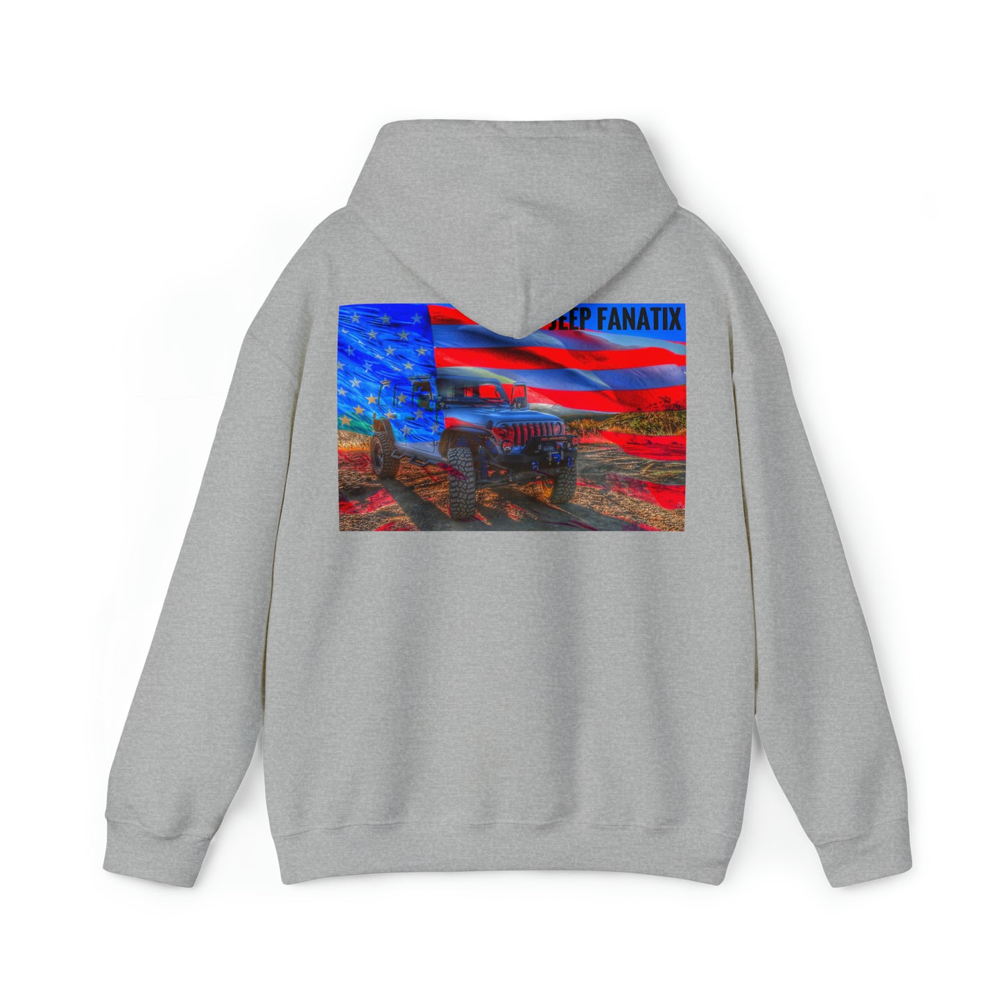 Unisex Heavy Blend™ Hooded Sweatshirt American Jeep