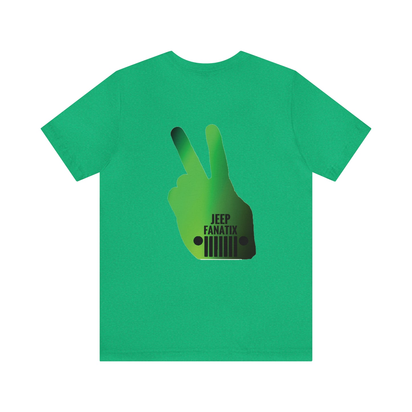 Unisex Jersey Short Sleeve Tee Rescue Green Jeep Wave