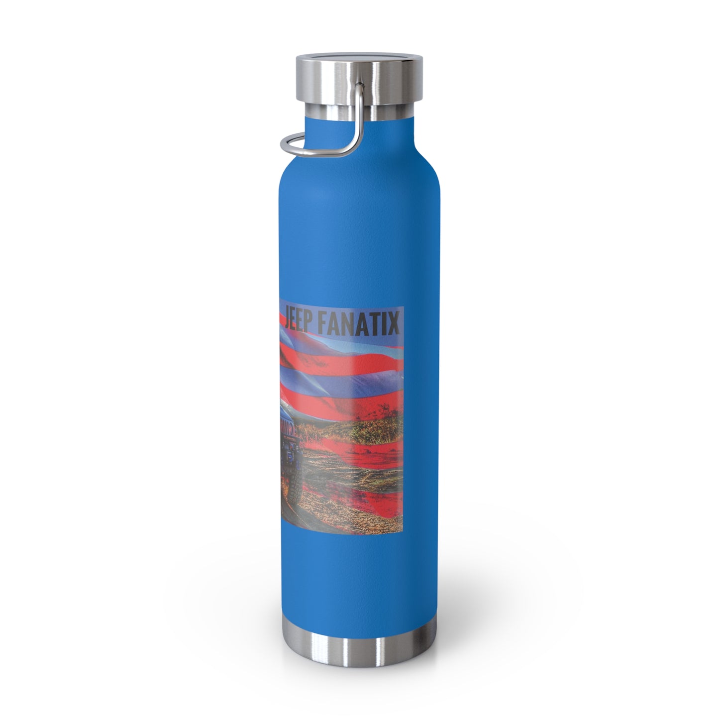 American Jeep Copper Vacuum Insulated Bottle, 22oz