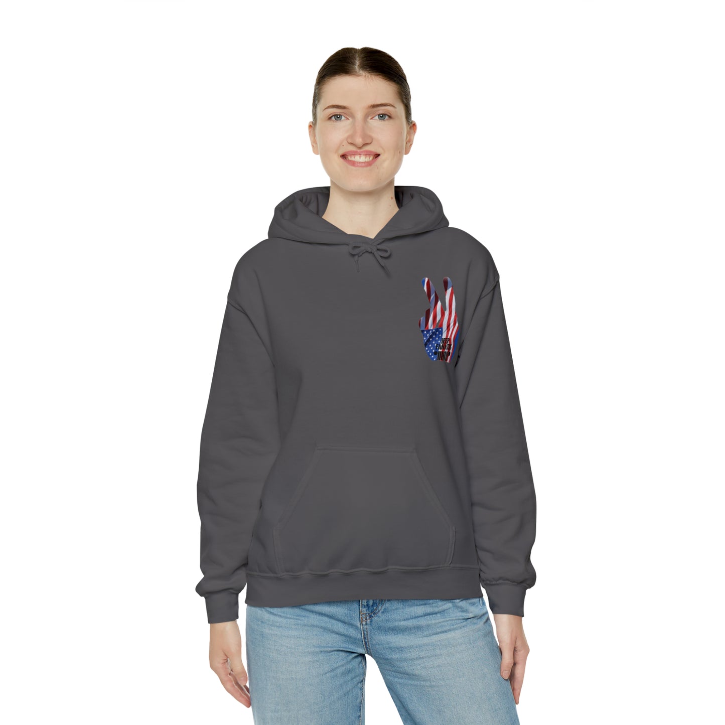 Unisex Heavy Blend™ Hooded Sweatshirt Stars, Stripes and Jeeps