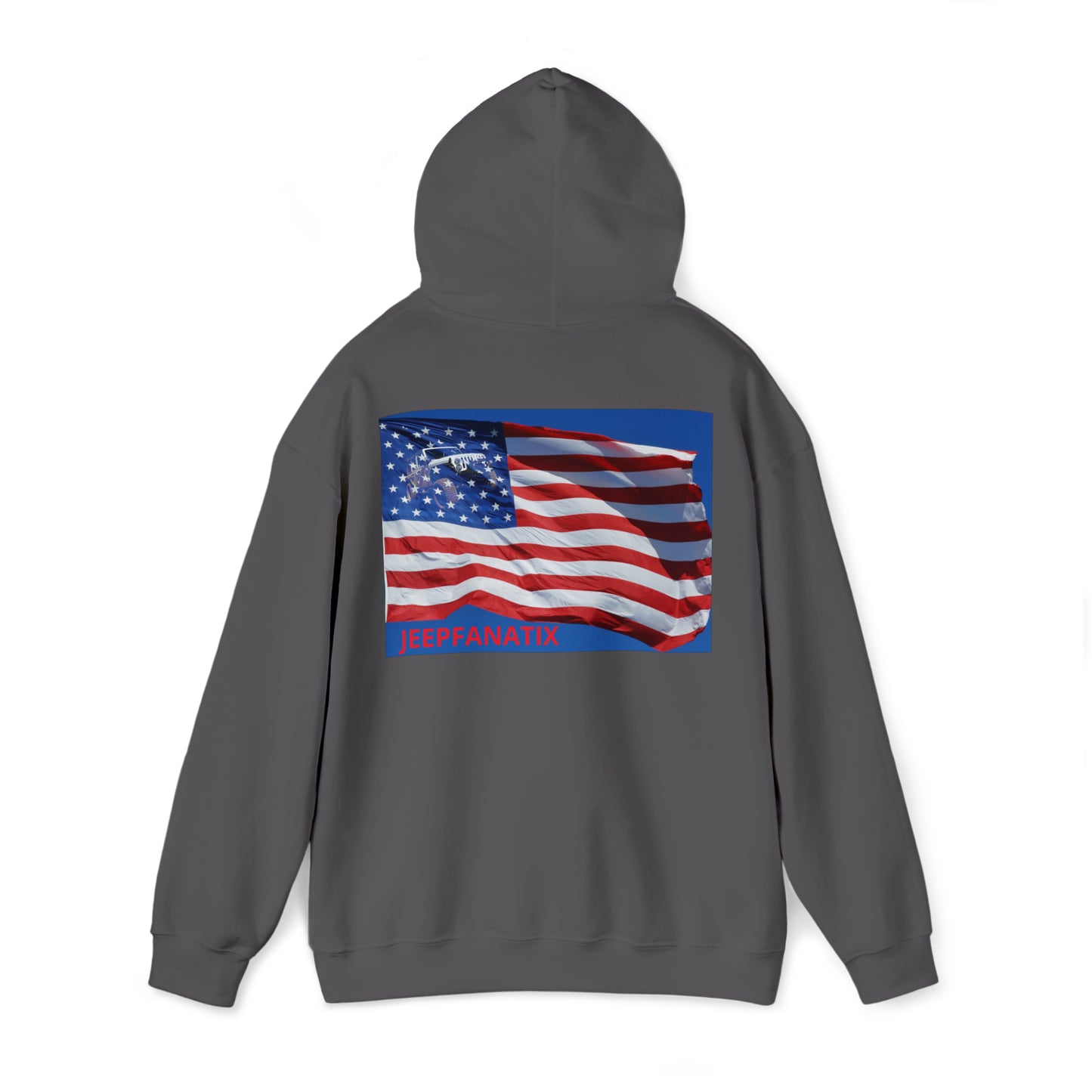 Unisex Heavy Blend™ Hooded Sweatshirt Stars, Stripes and Jeeps