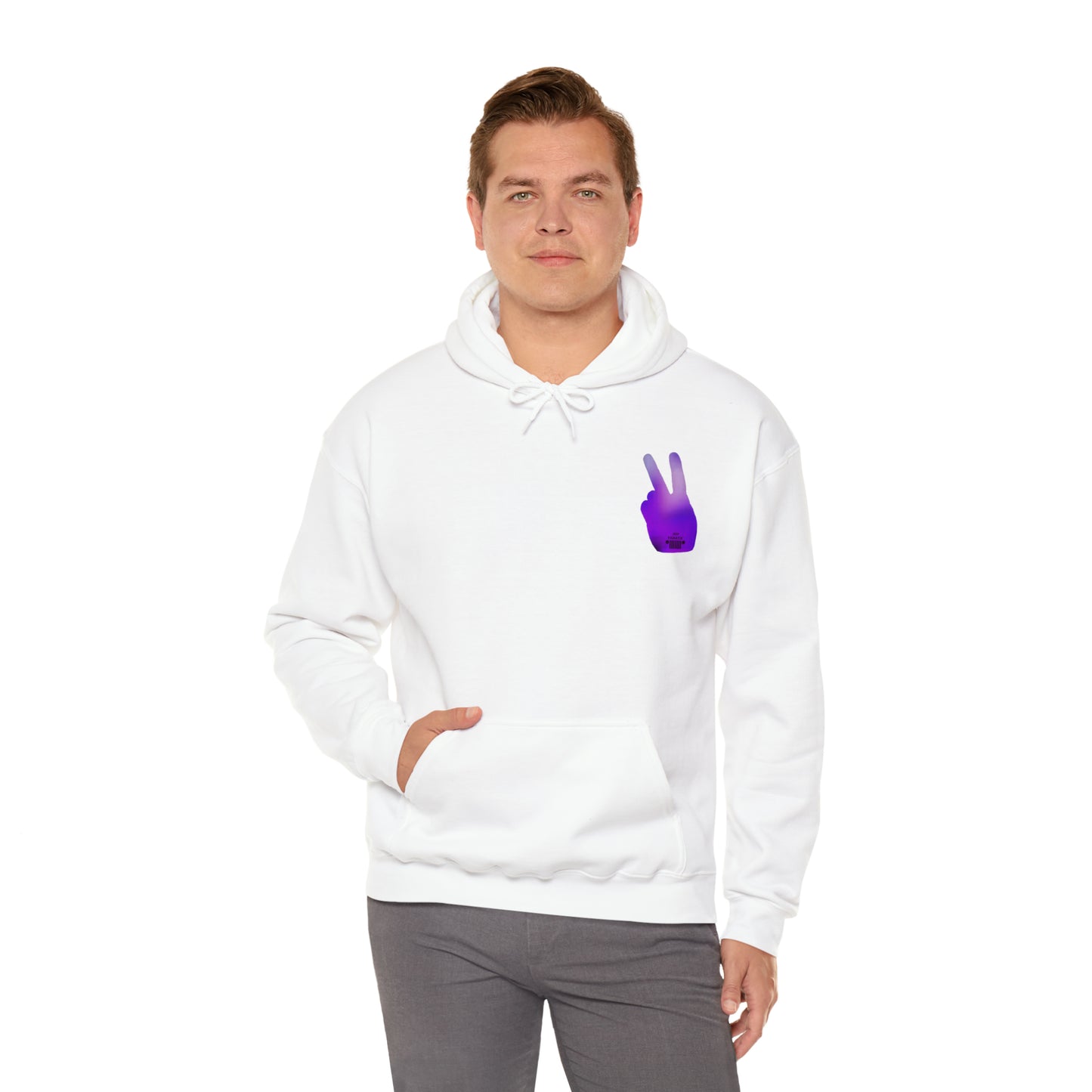 Unisex Heavy Blend™ Hooded Sweatshirt Purple Crush