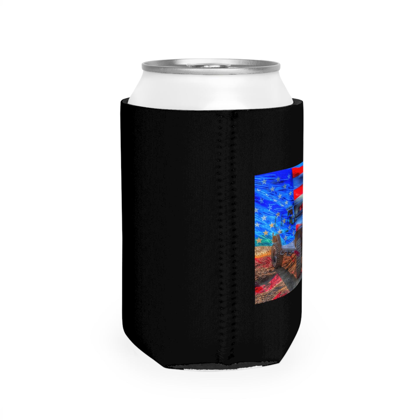 Can Cooler Sleeve American Jeep