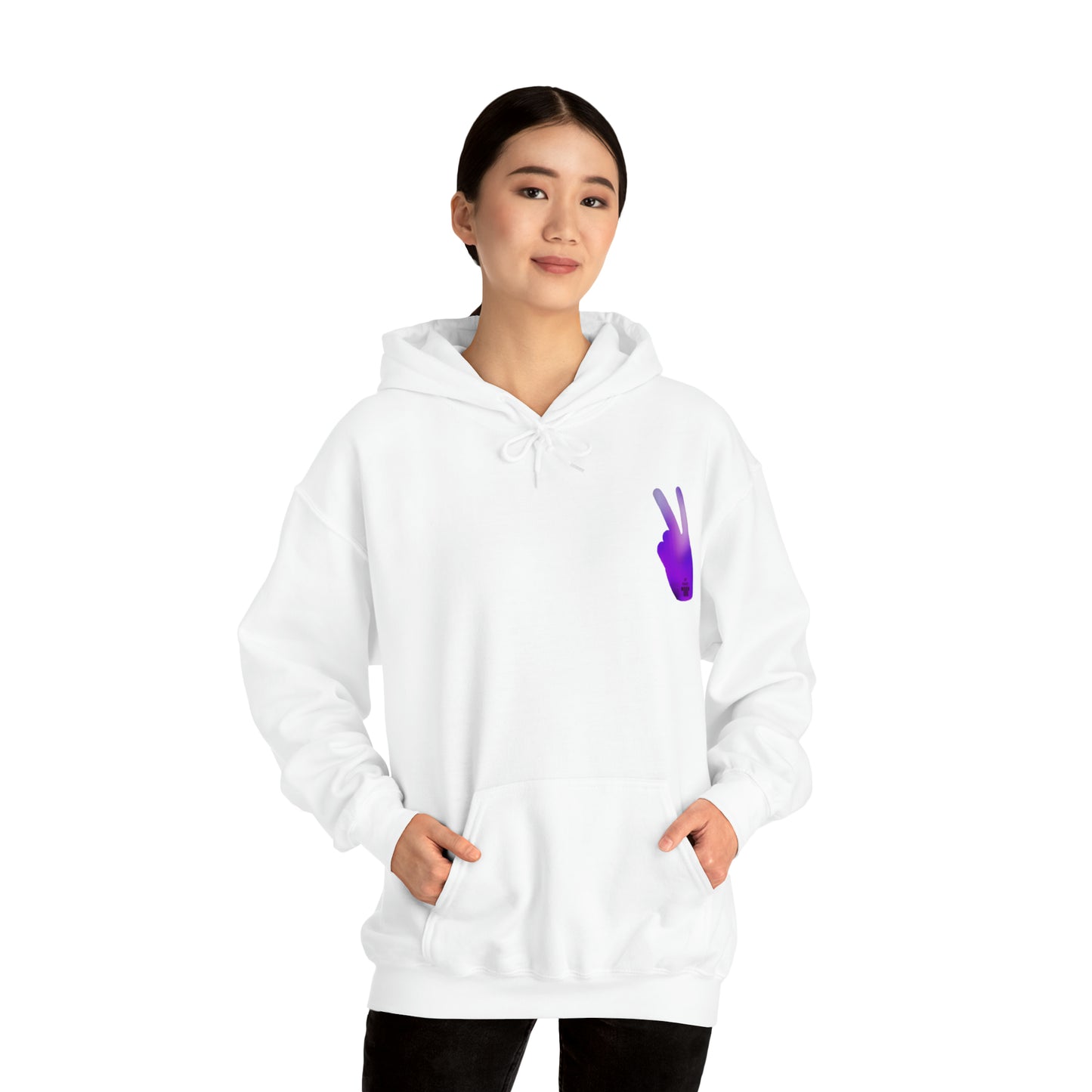 Unisex Heavy Blend™ Hooded Sweatshirt Purple Crush