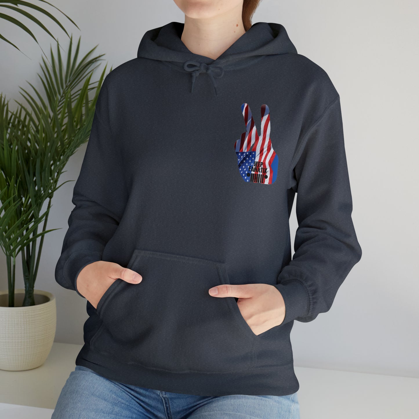 Unisex Heavy Blend™ Hooded Sweatshirt American Jeep