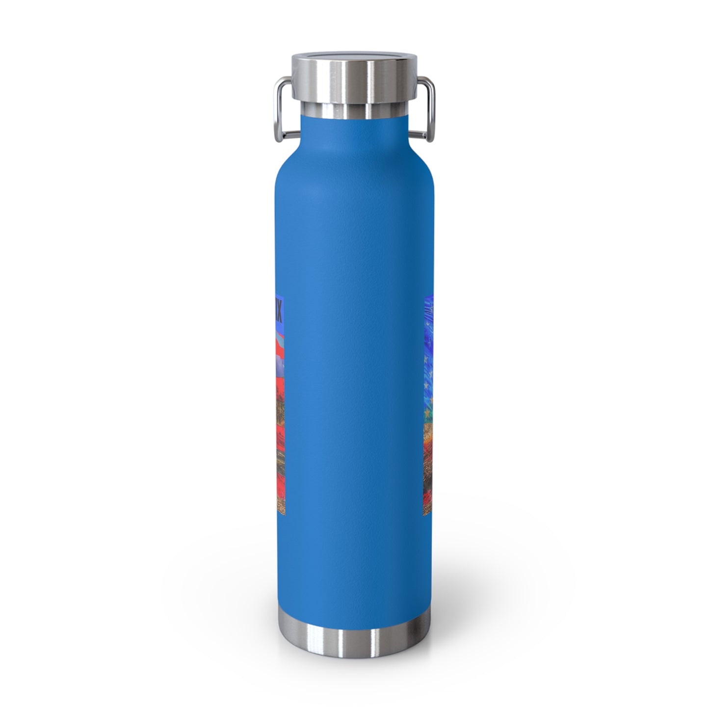 Copper Vacuum Insulated Bottle, 22oz American Jeep