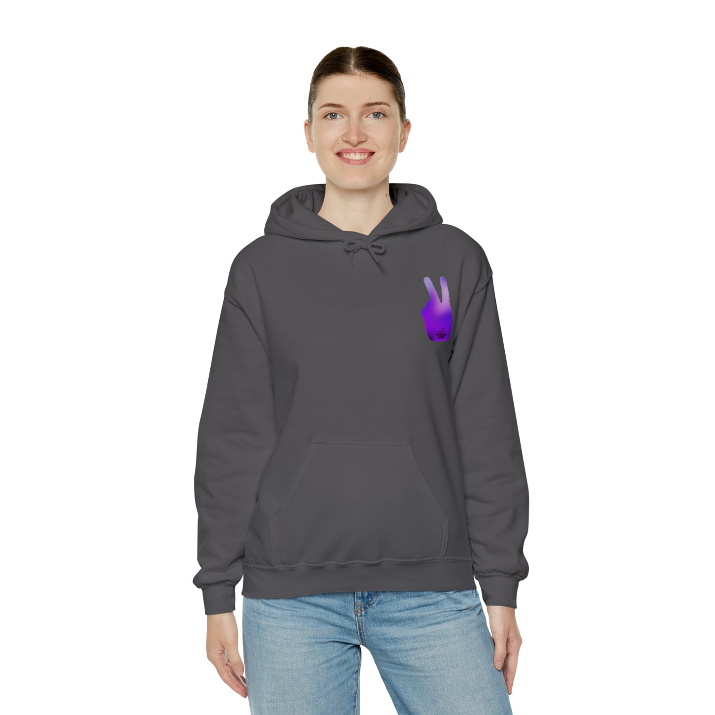 Unisex Heavy Blend™ Hooded Sweatshirt Purple Crush